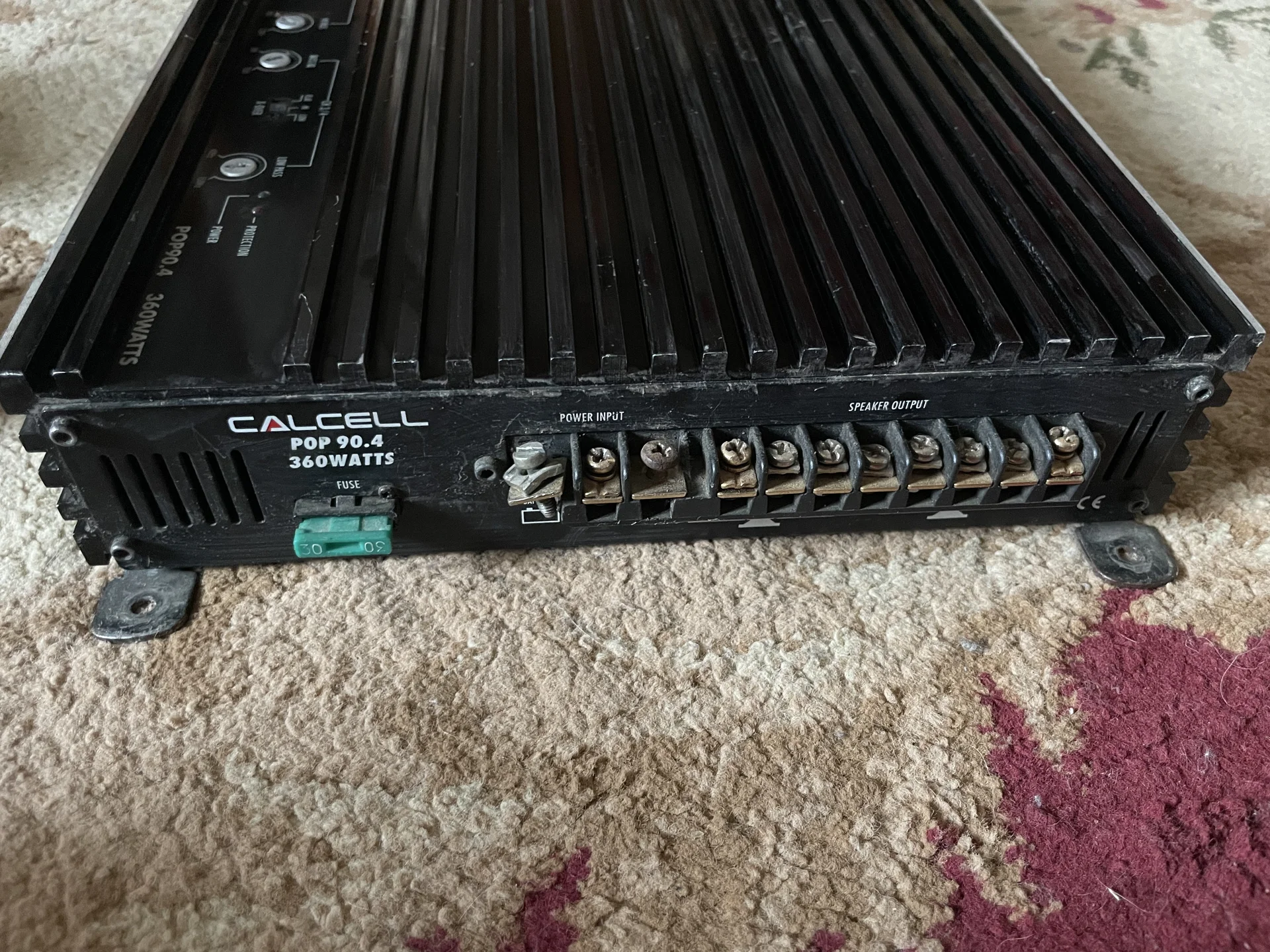 Усилитель 4 канальный Calcell POP90.4 360WATTS - миниатюра 2
