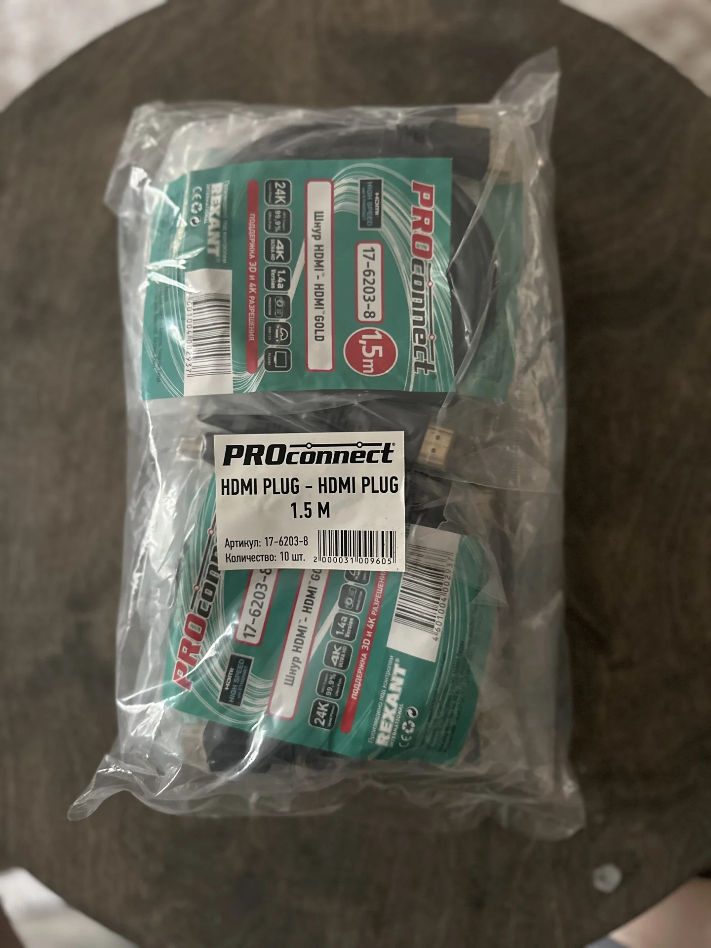 упаковки HDMI-кабелей бренда PROconnect (600шт) - миниатюра 3