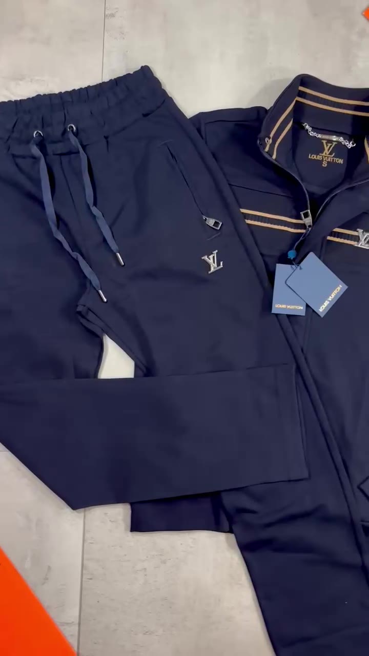 Мужской спортивный костюм Louis Vuitton премиум - видео 14