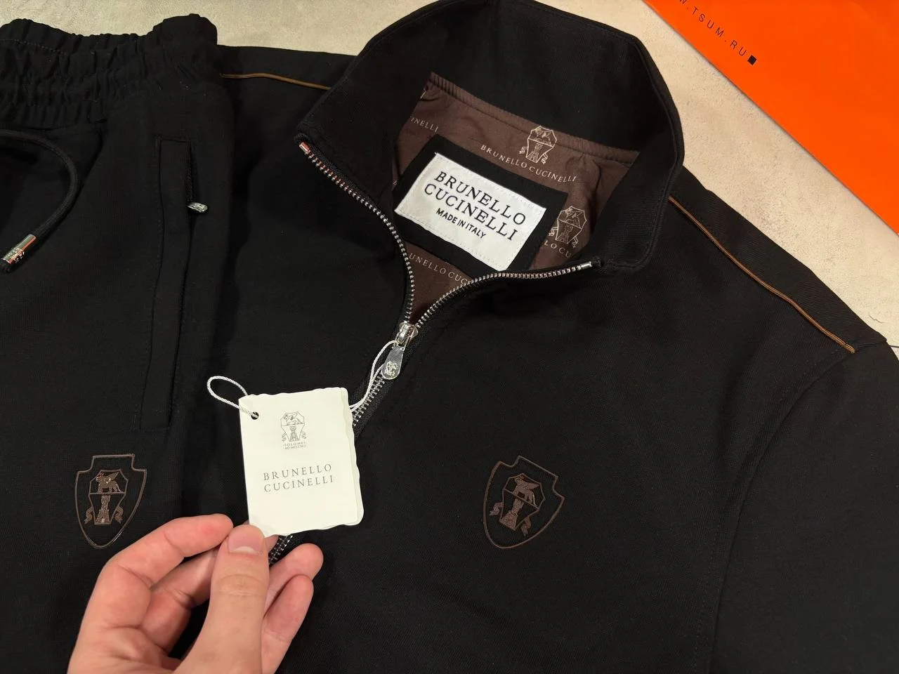 Мужской спортивный костюм Brunello Cucinelli - изображение 1