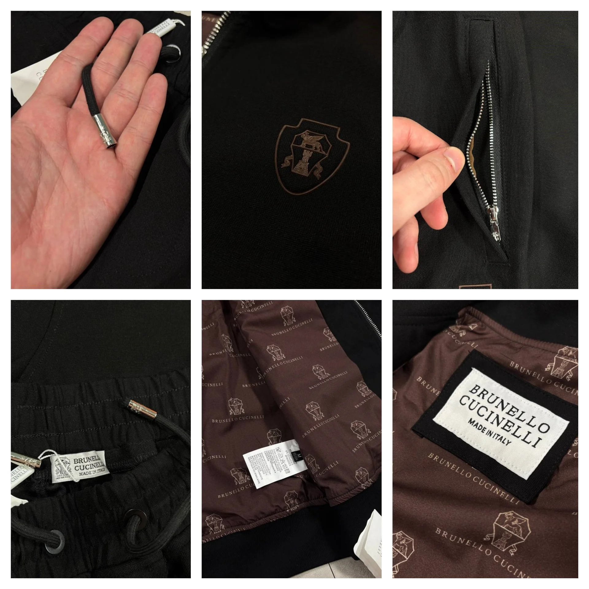 Мужской спортивный костюм Brunello Cucinelli - миниатюра 11