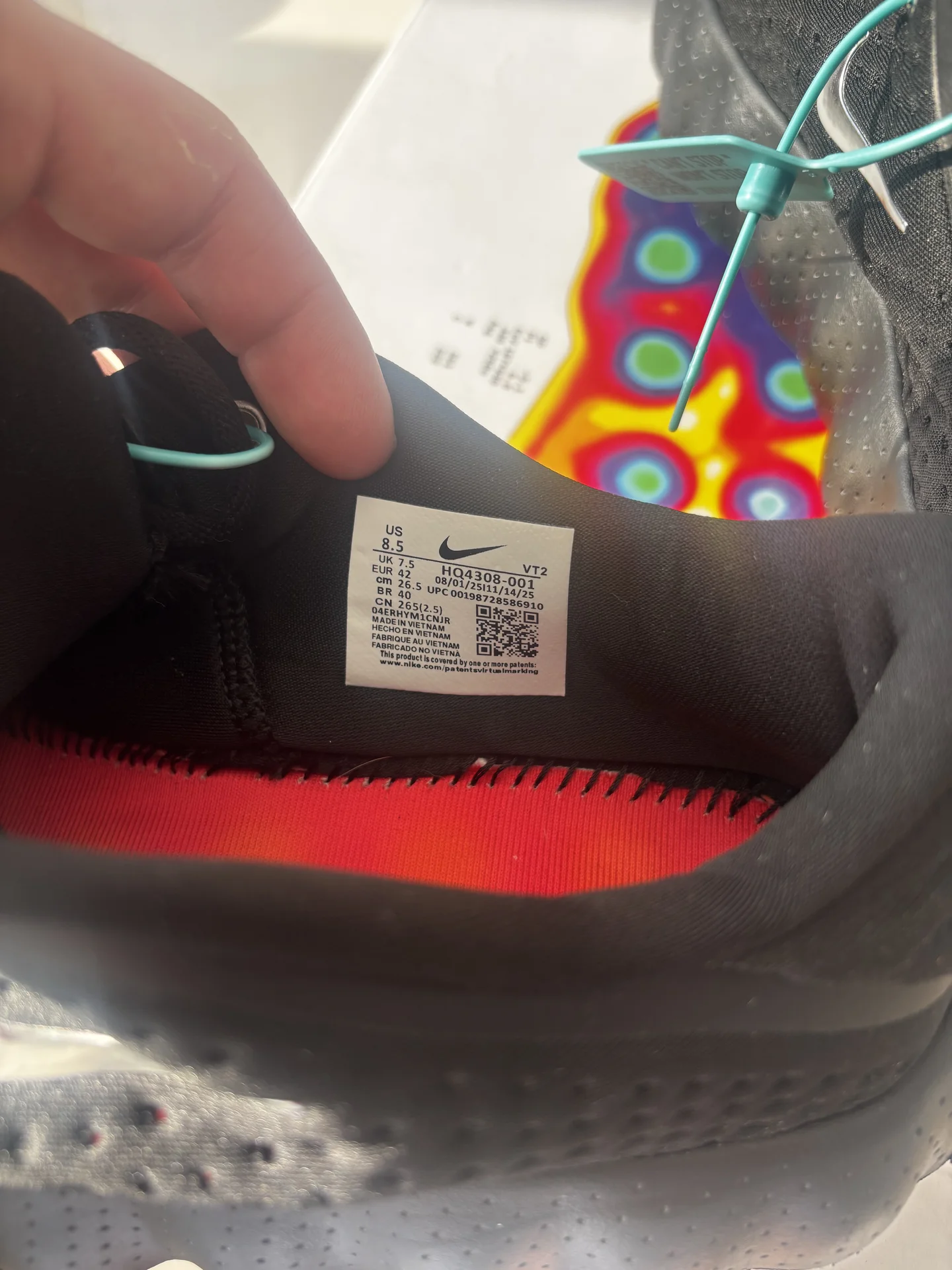 Кроссовки nike mind 002 black - миниатюра 5
