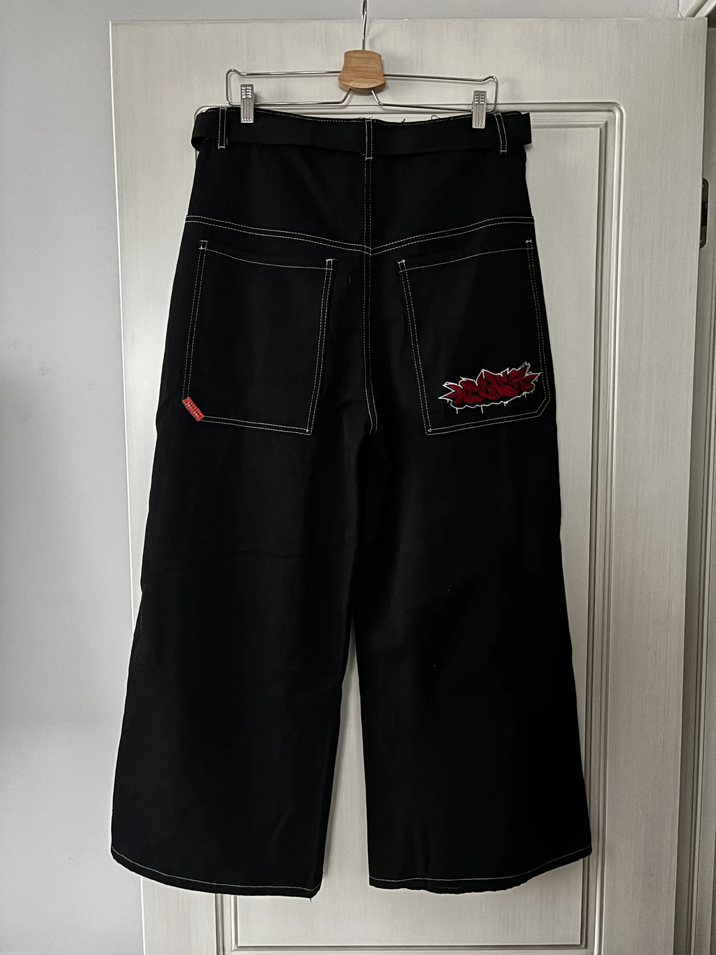 Широкие джинсы Wide Leg / Вадду черные Новые - миниатюра 4