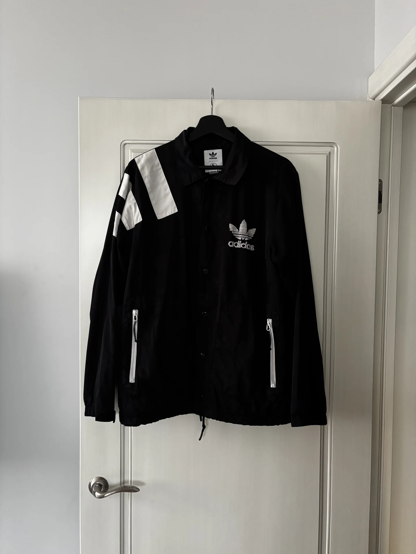 Adidas Originals Coach бомбер черный оригинал - изображение 1