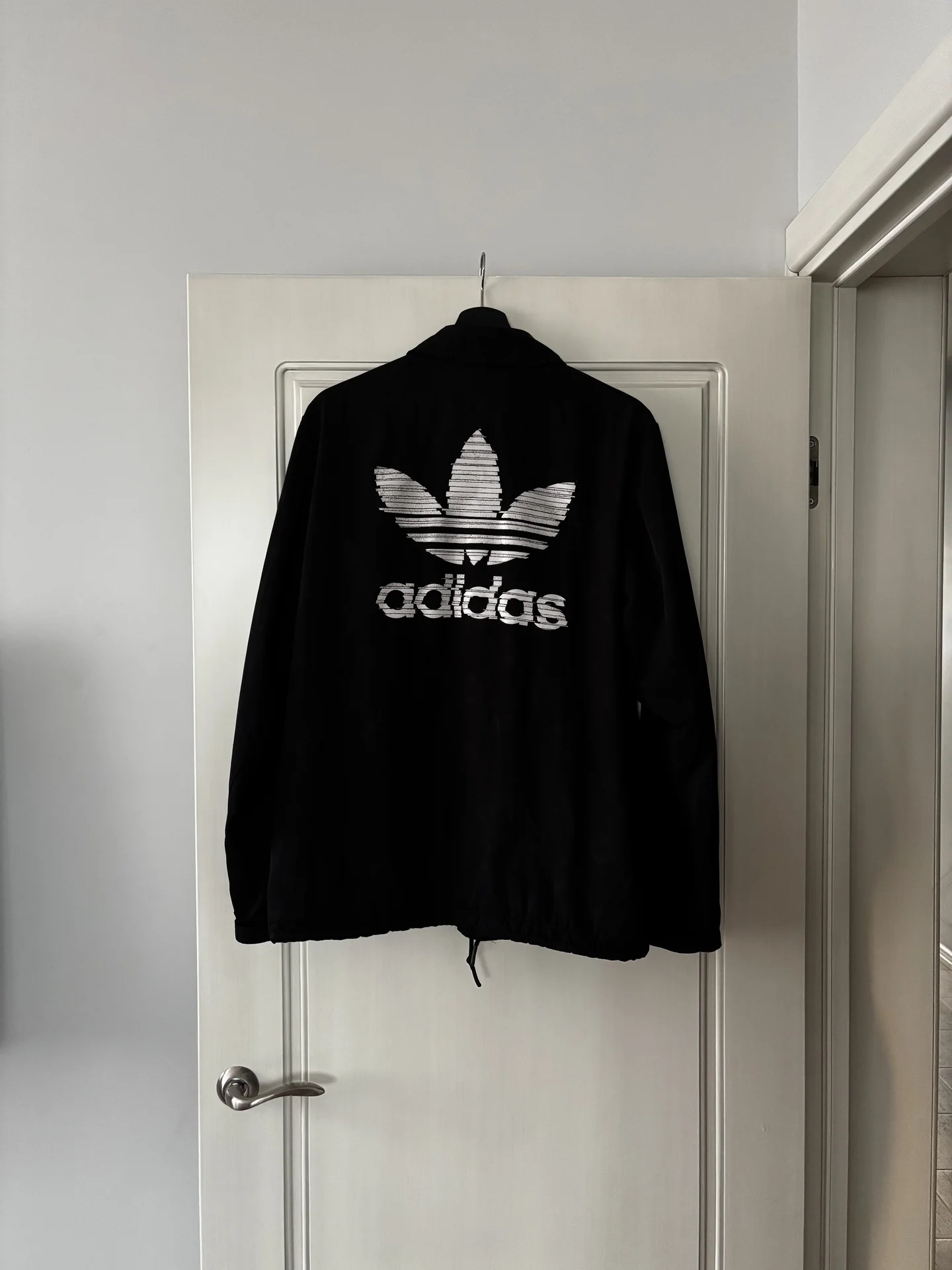 Adidas Originals Coach бомбер черный оригинал - миниатюра 3