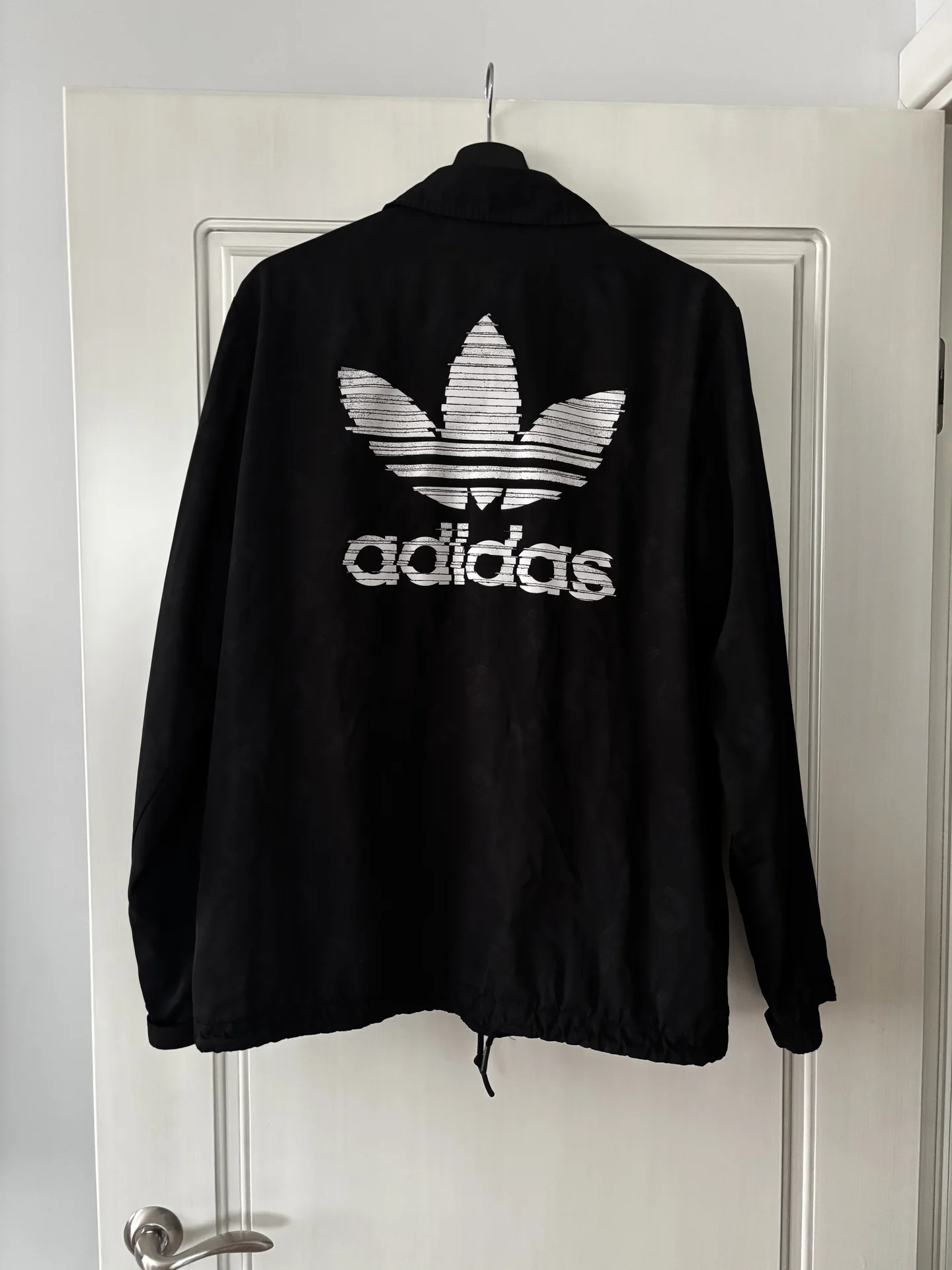 Adidas Originals Coach бомбер черный оригинал - миниатюра 4