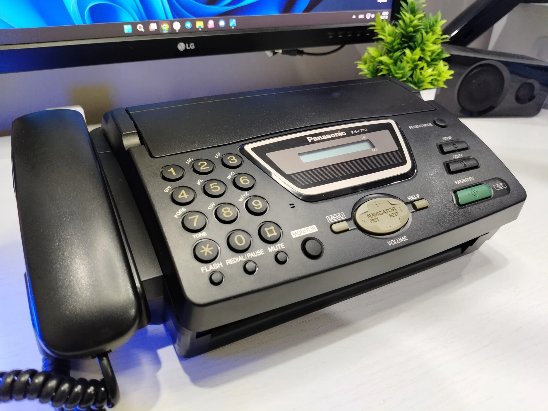 Факс Panasonic KX-FT72RU. Полностью рабочий - изображение 1
