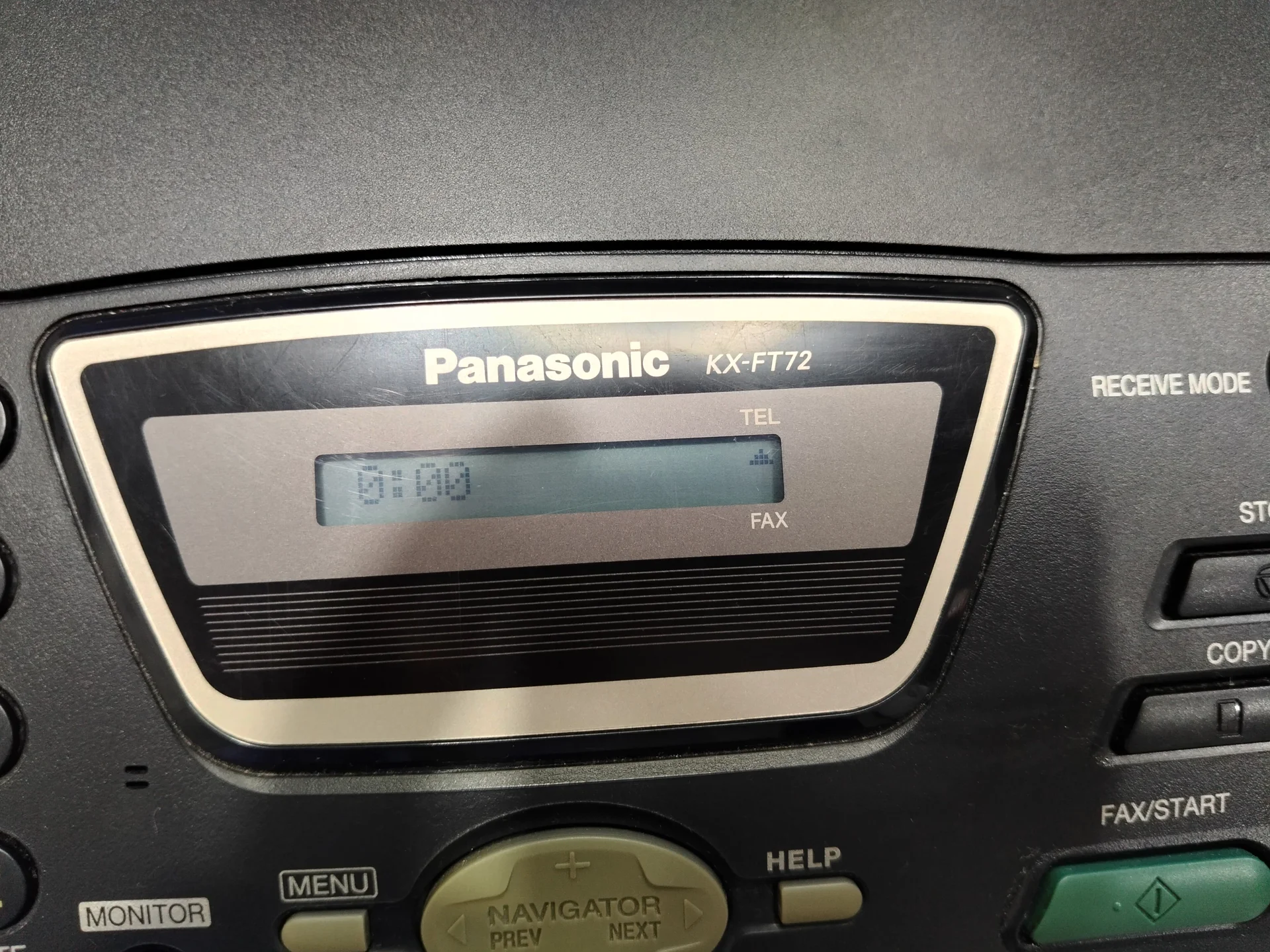 Факс Panasonic KX-FT72RU. Полностью рабочий - миниатюра 7