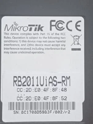 Маршрутизатор Mikrotik RB2011UiAS-RM - миниатюра 2