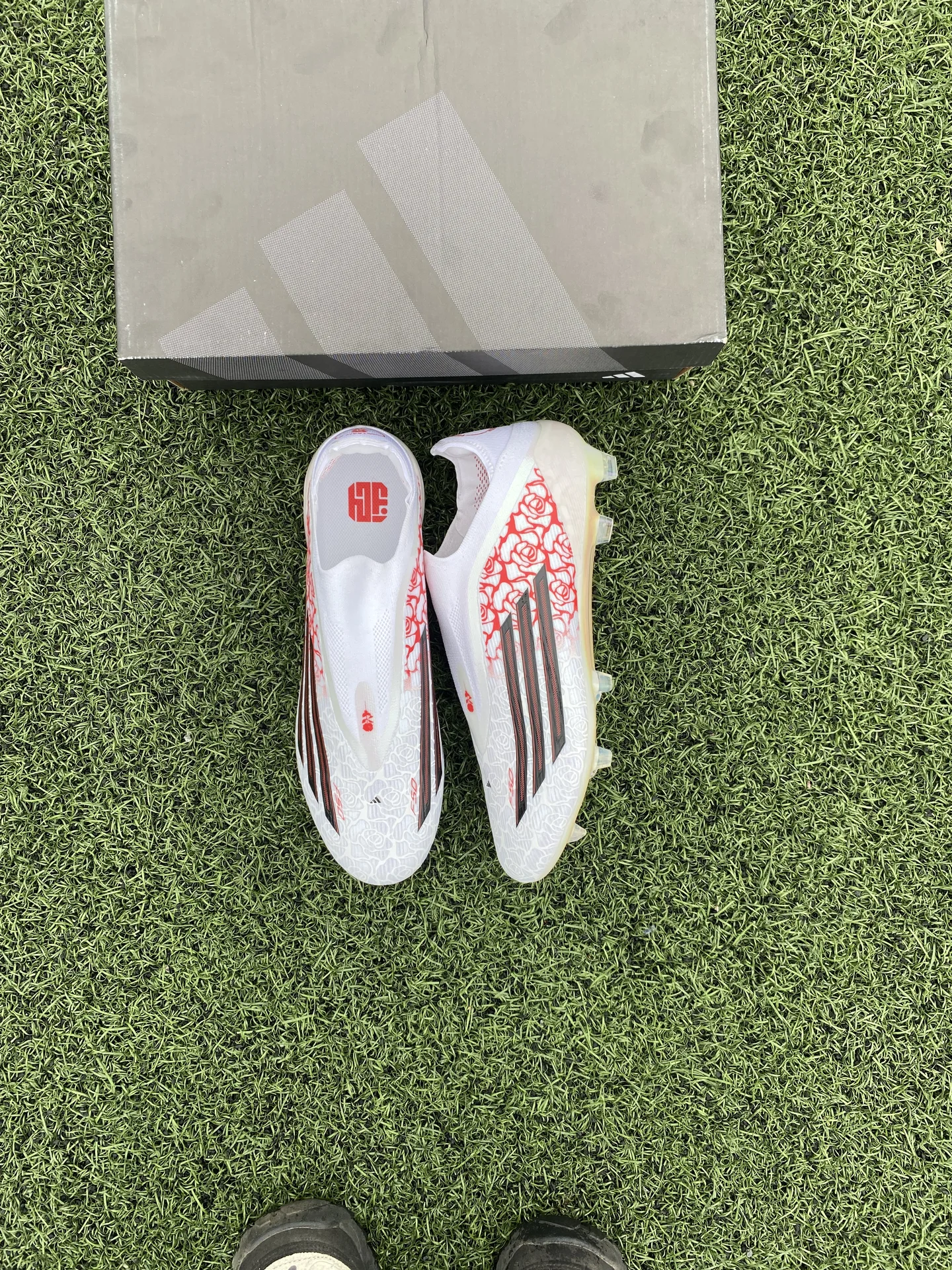 Футбольные бутсы adidas f50 Lamine Yamal - миниатюра 3