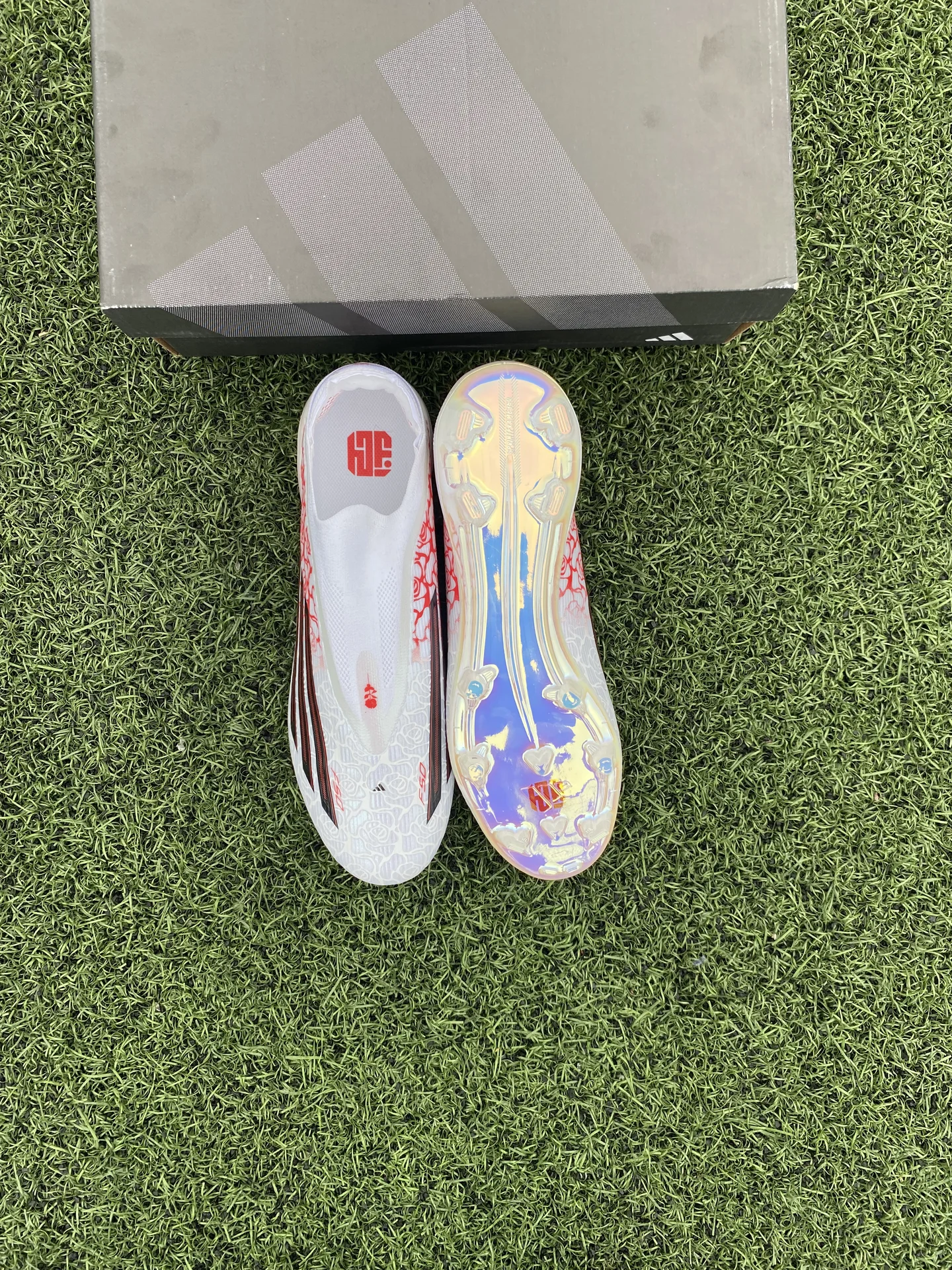 Футбольные бутсы adidas f50 Lamine Yamal - миниатюра 4