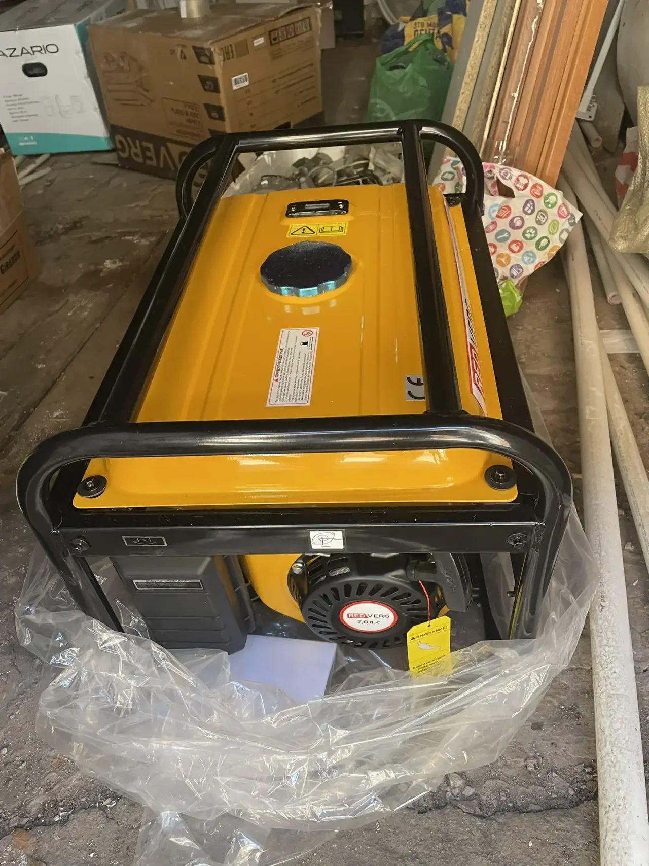 генератор бензиновый Redverg RD-G3000, 3 кВт - миниатюра 5