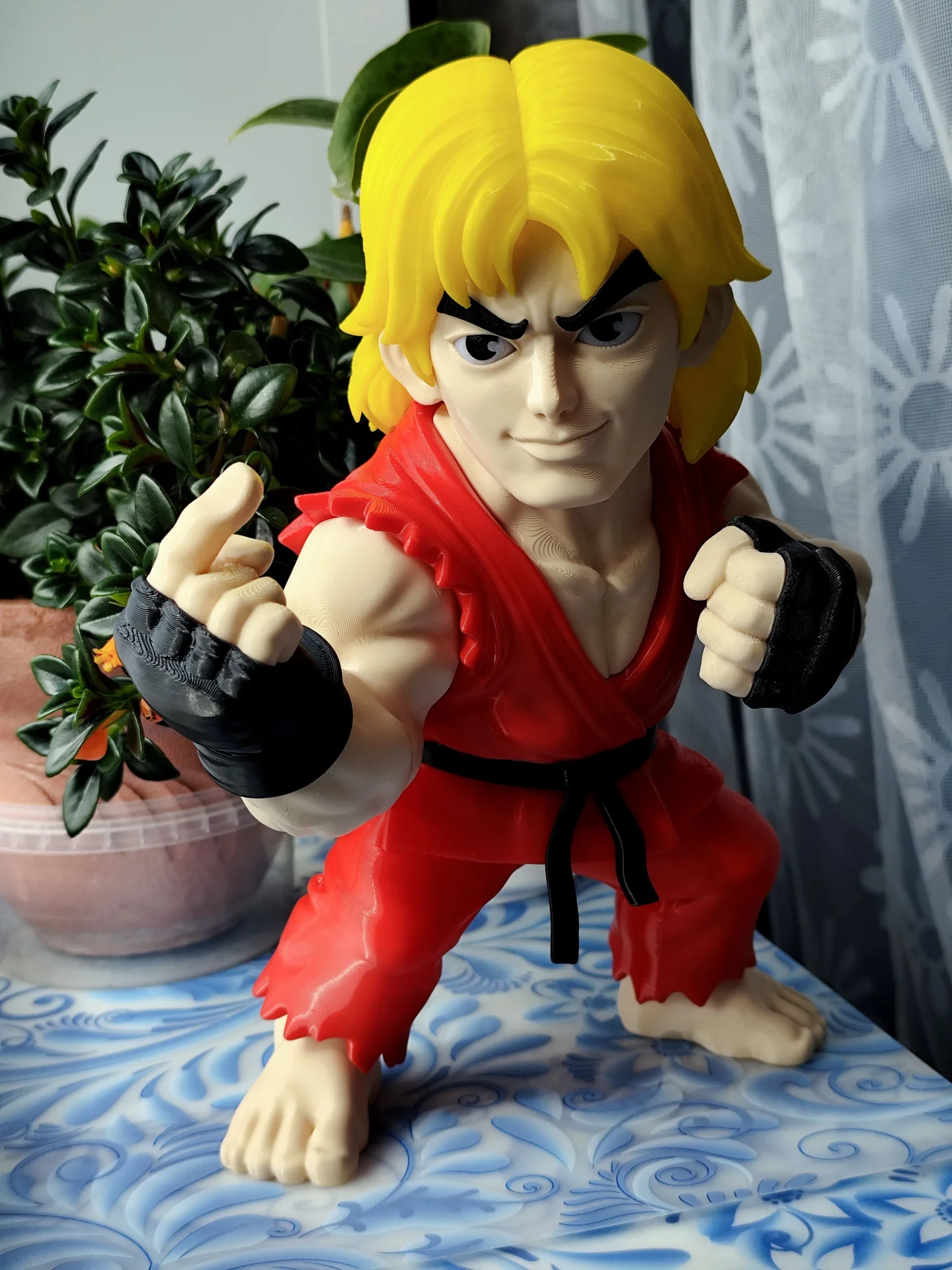 Фигурка чиби Кен Мастерс из Street fighter - миниатюра 5