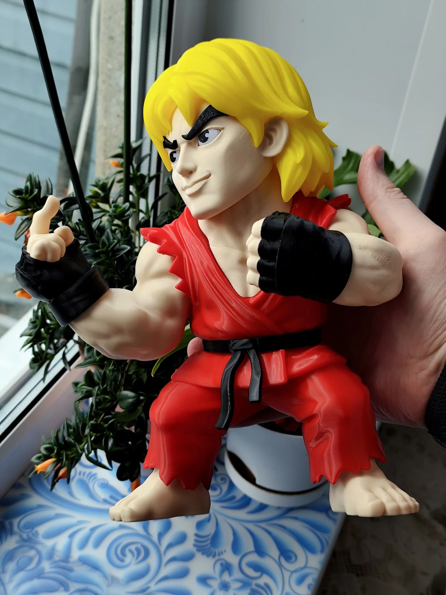 Фигурка чиби Кен Мастерс из Street fighter - миниатюра 6