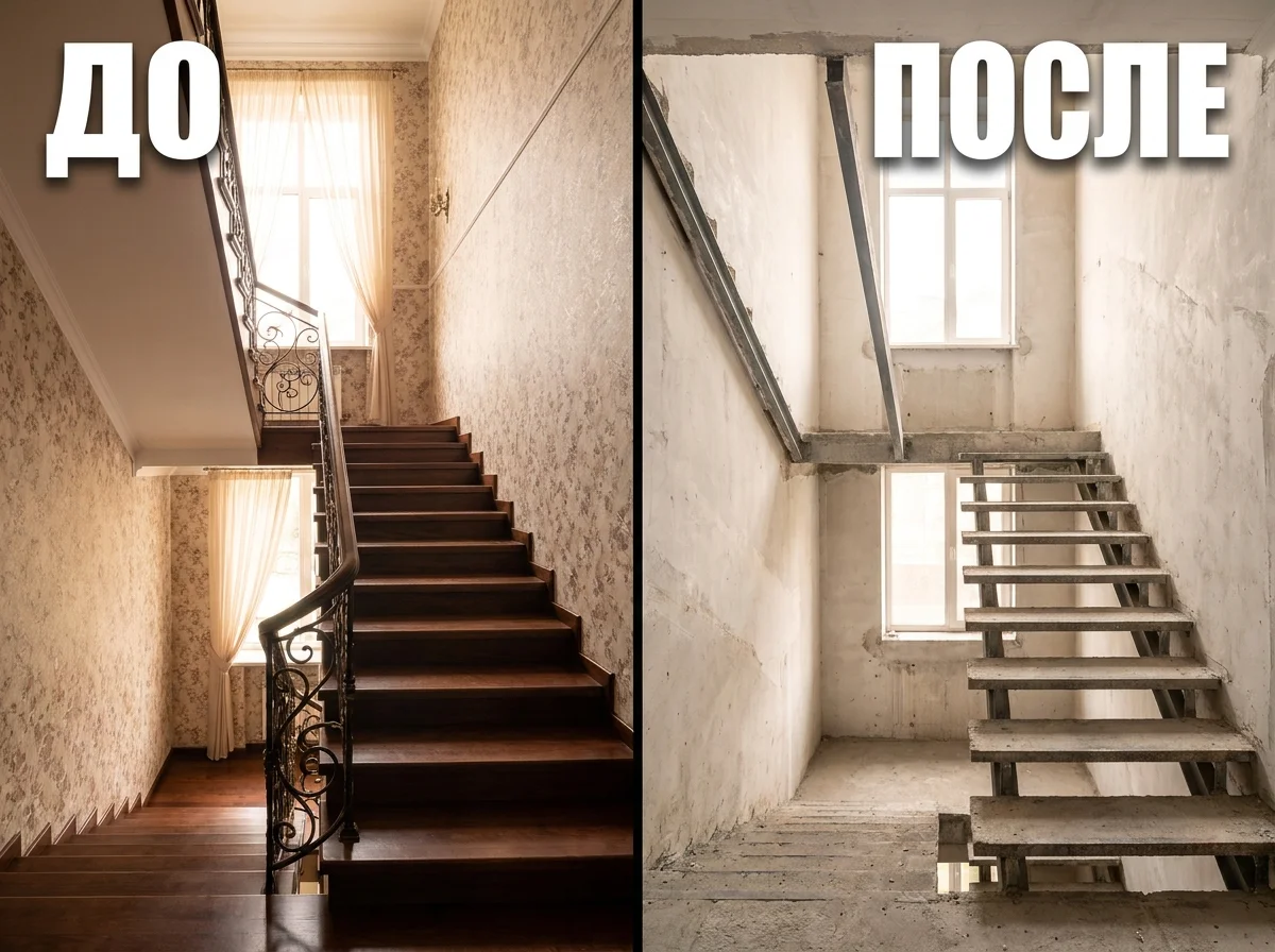 Честный демонтаж в Москве и МО — без предоплаты, с уборкой - миниатюра 3