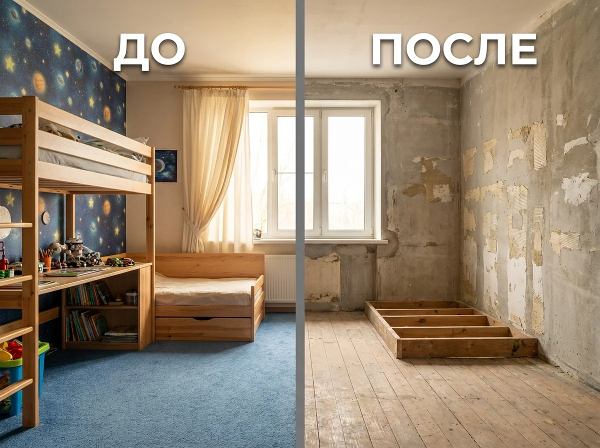 Честный демонтаж в Москве и МО — без предоплаты, с уборкой - миниатюра 7