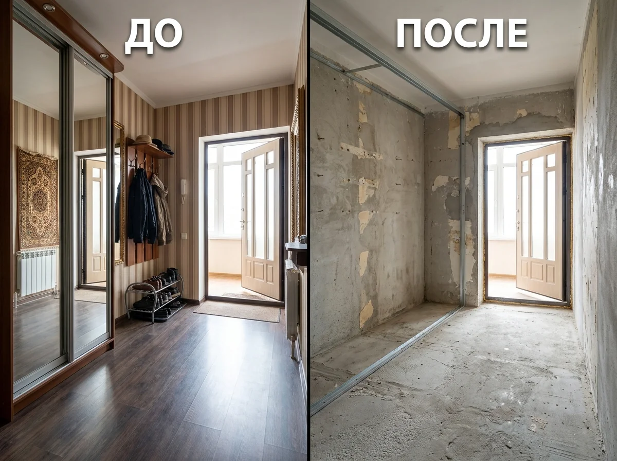 Честный демонтаж в Москве и МО — без предоплаты, с уборкой - миниатюра 8