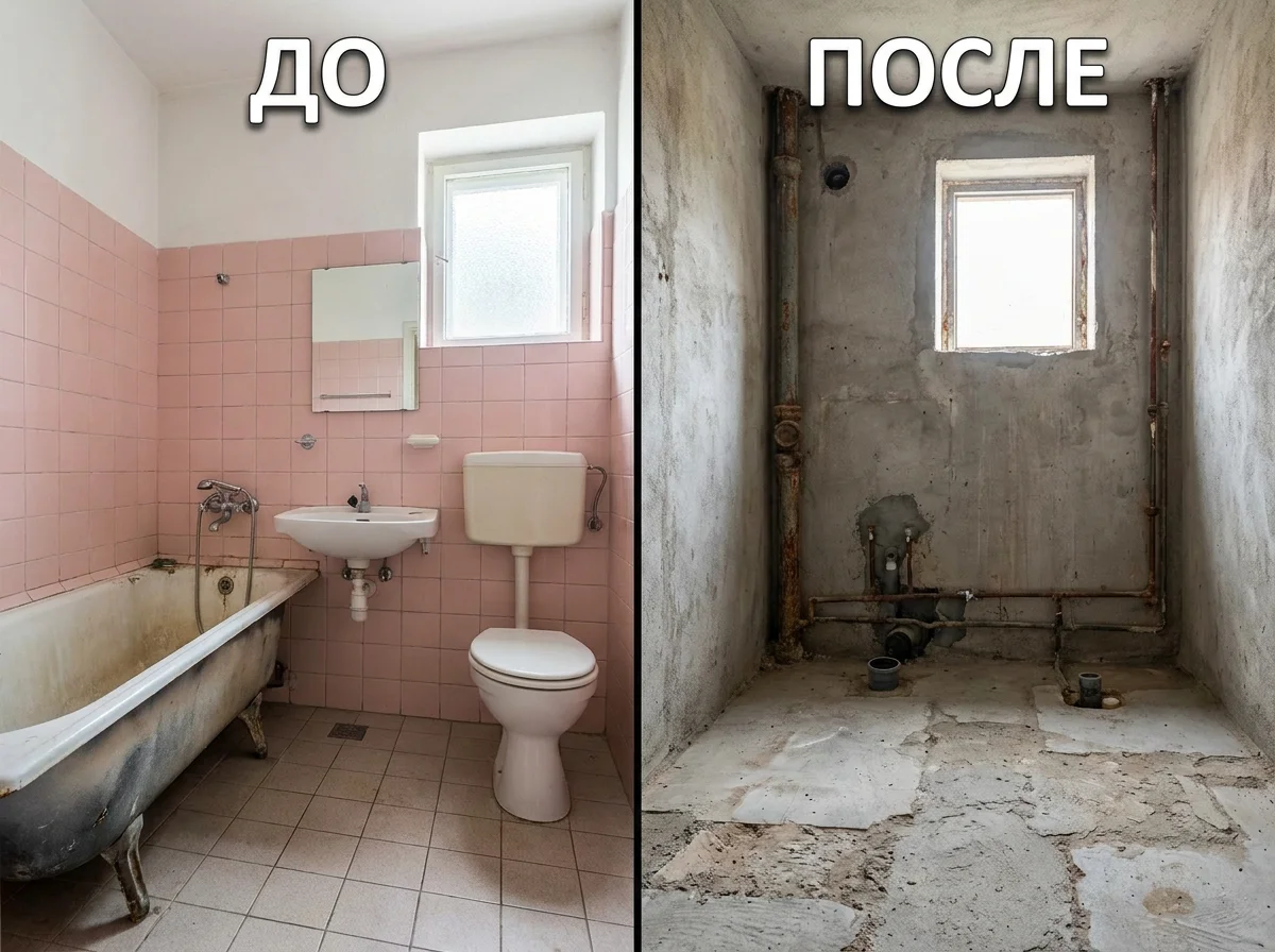 Честный демонтаж в Москве и МО — без предоплаты, с уборкой - миниатюра 9