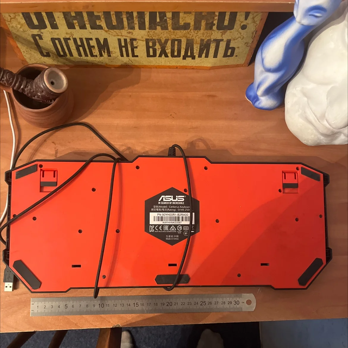 клавиатура Asus cerberus Keyboard - миниатюра 2