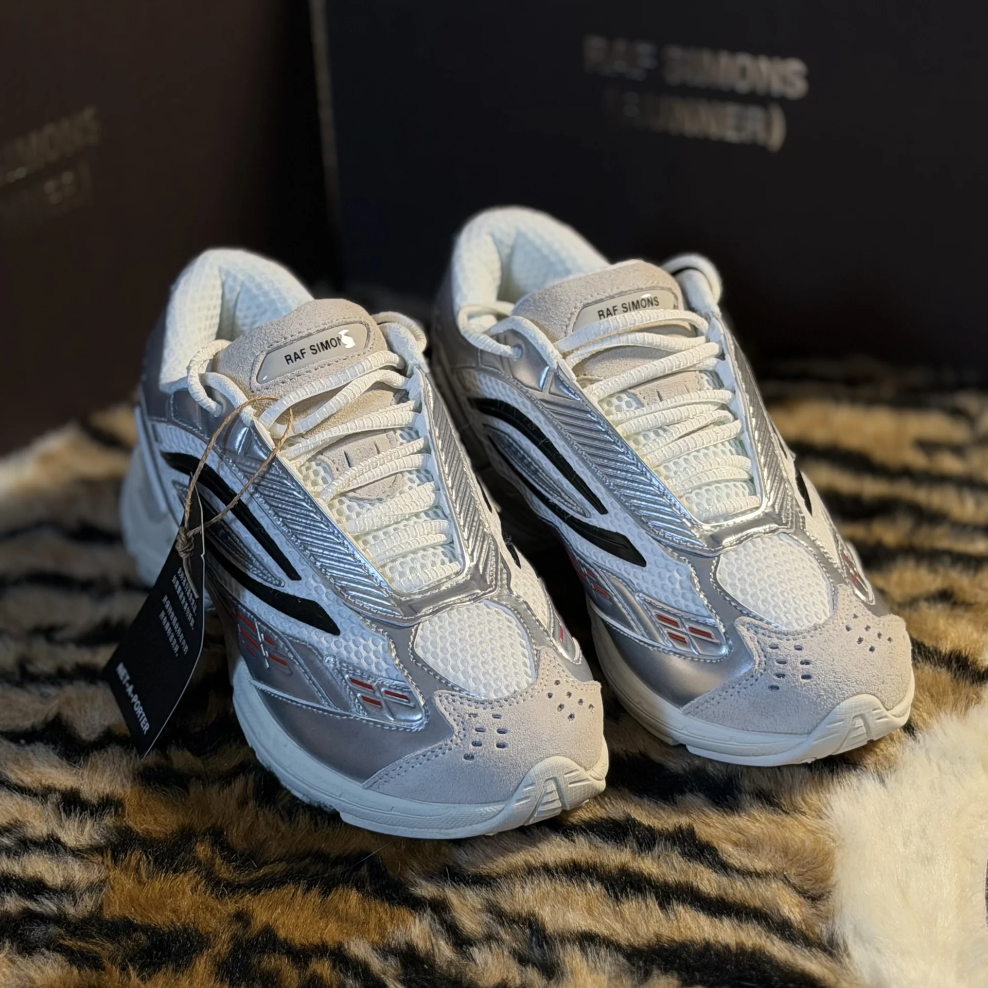 Кроссовки Raf Simons white-gray (41-45) - изображение 1