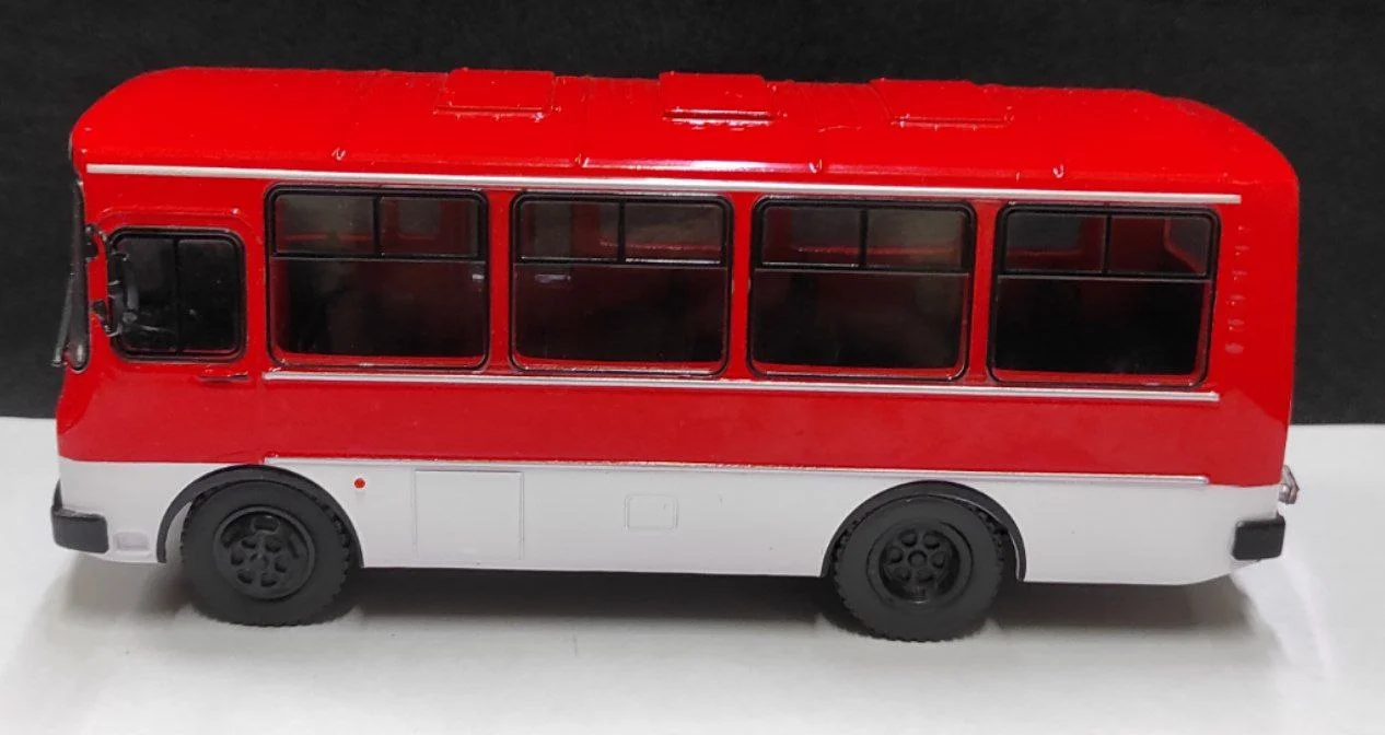 Модель машины 1:43 "ПАЗ-3205" Наши Автобусы. - миниатюра 2