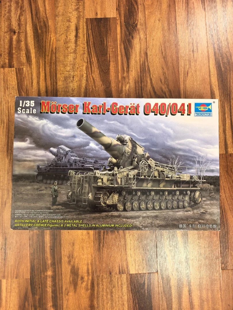 Сборная модель Morser Karl Gerat 1/35 Trumpeter - изображение 1
