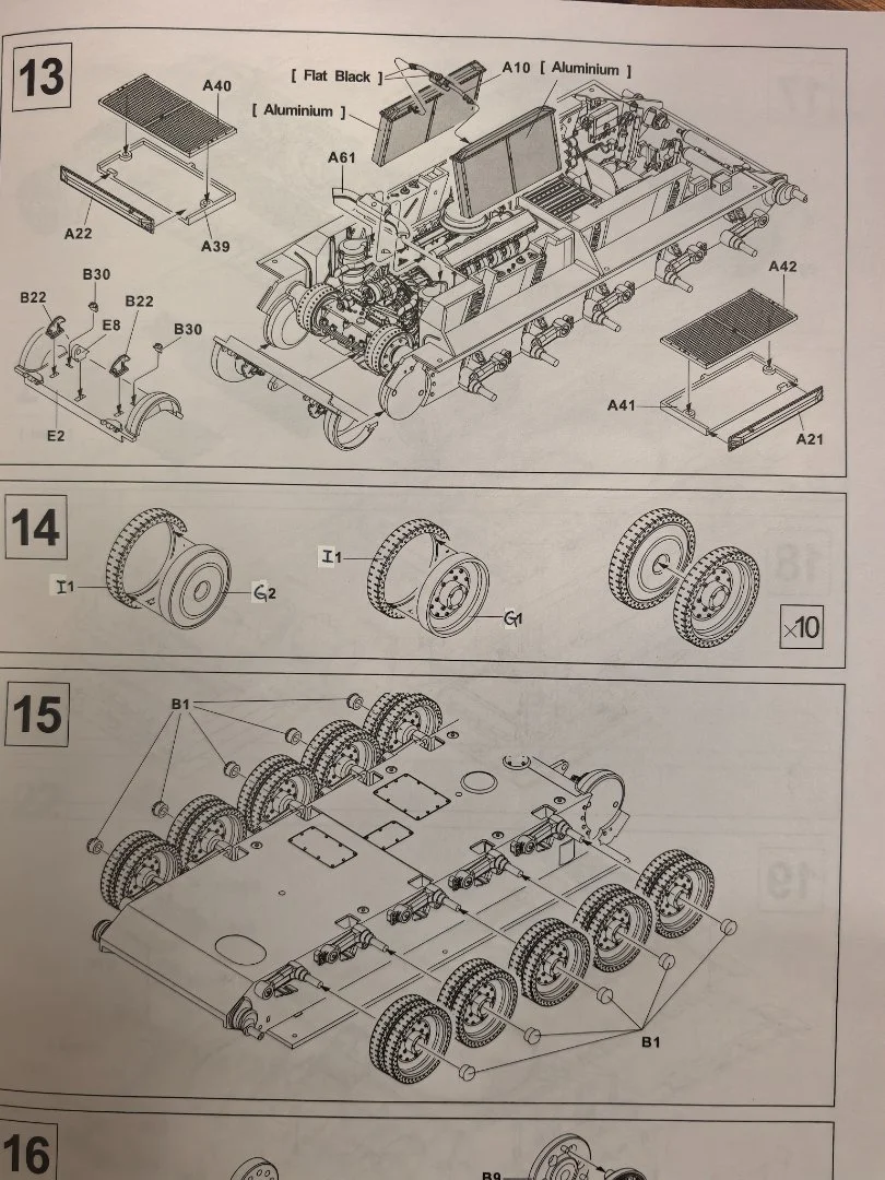 Сборная модель танка Т-34/76 1/35 AFV Club AF35S51 - миниатюра 16