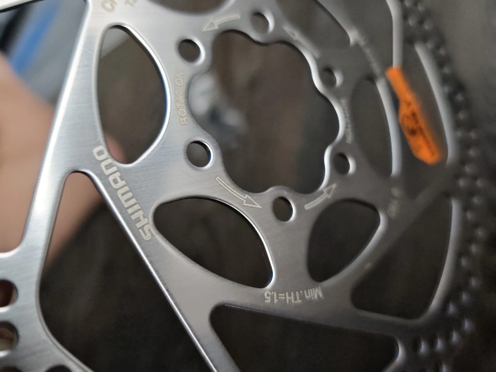 Тормозные диски Shimano SM-RT56-S 160мм 6 болтов - миниатюра 3