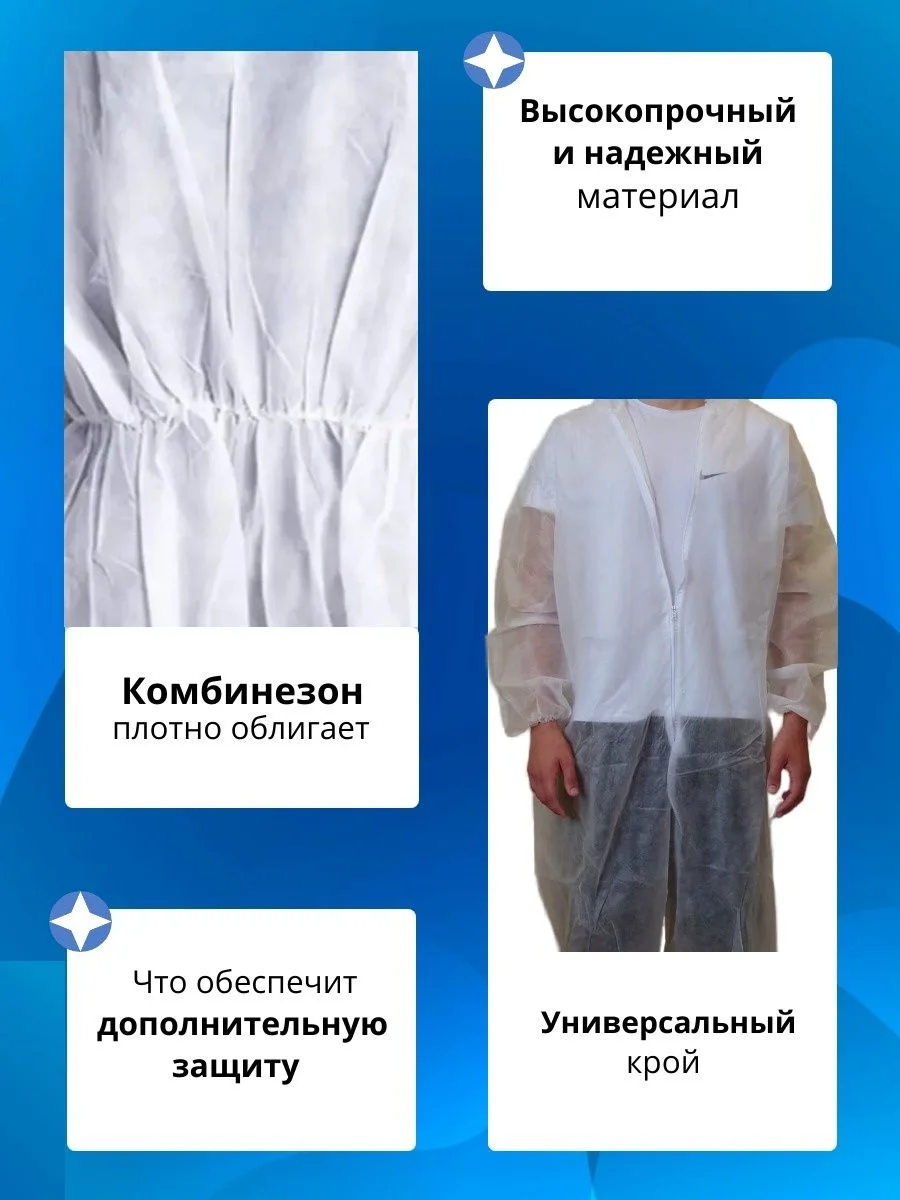 Комбинезон Каспер, респираторы, очки, наборы - миниатюра 4