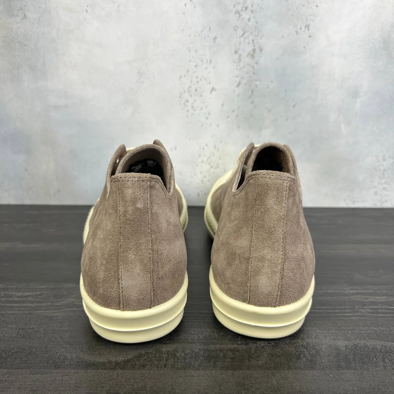Rick Owens ramones suede dust low - миниатюра 2