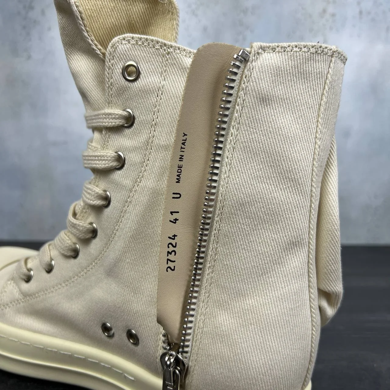 Rick Owens ramones cargo milk high 41-46 IT - миниатюра 7