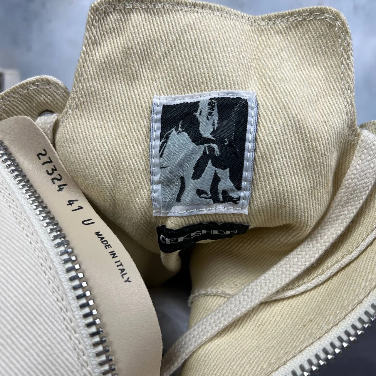 Rick Owens ramones cargo milk high 41-46 IT - миниатюра 8