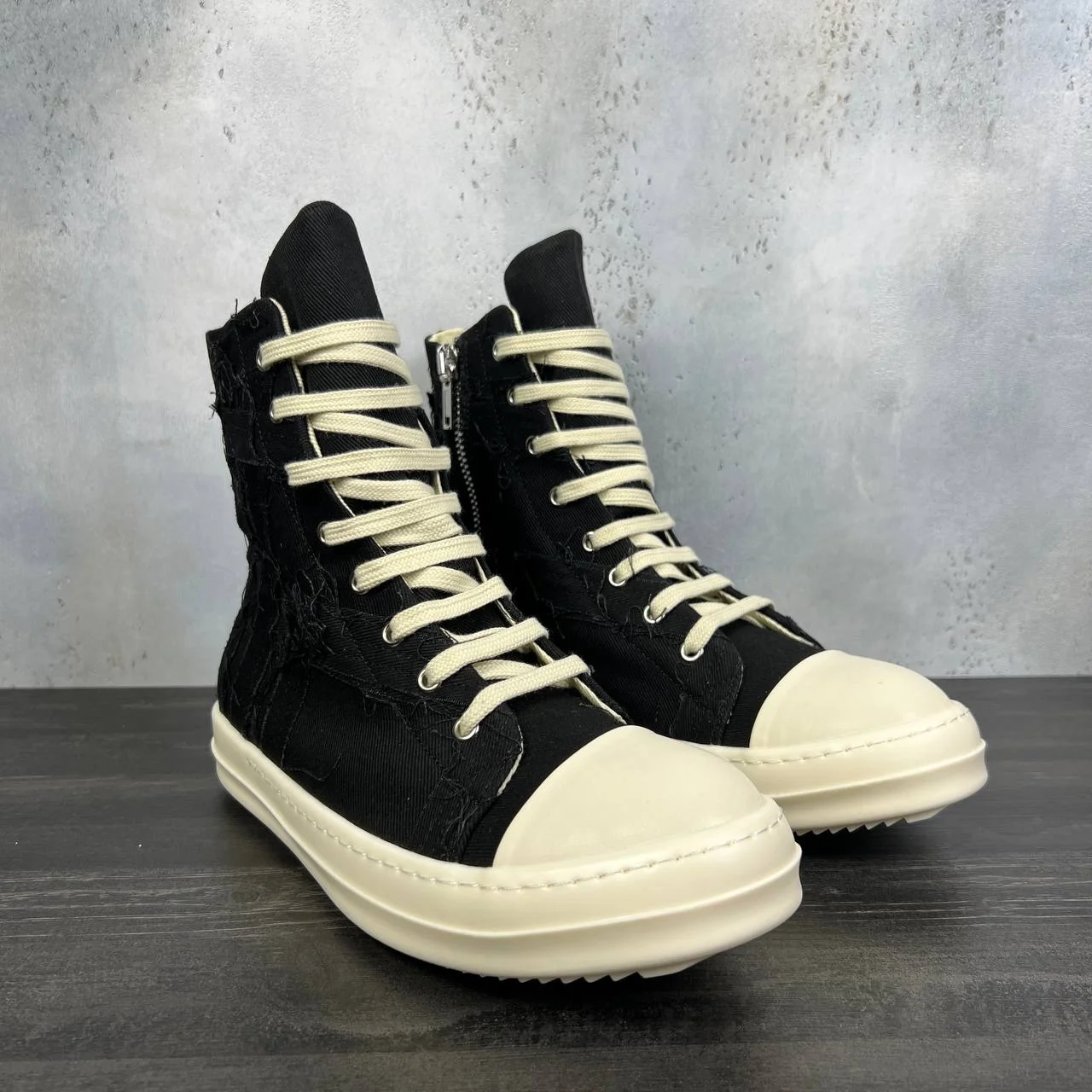 Rick Owens ramones slashed High 38-46 IT - изображение 1