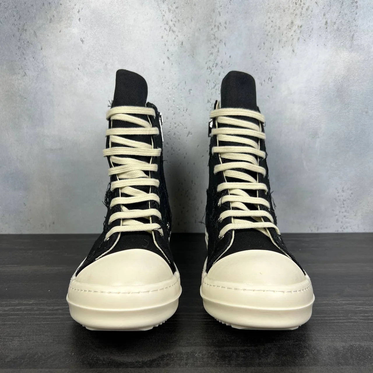 Rick Owens ramones slashed High 38-46 IT - миниатюра 2