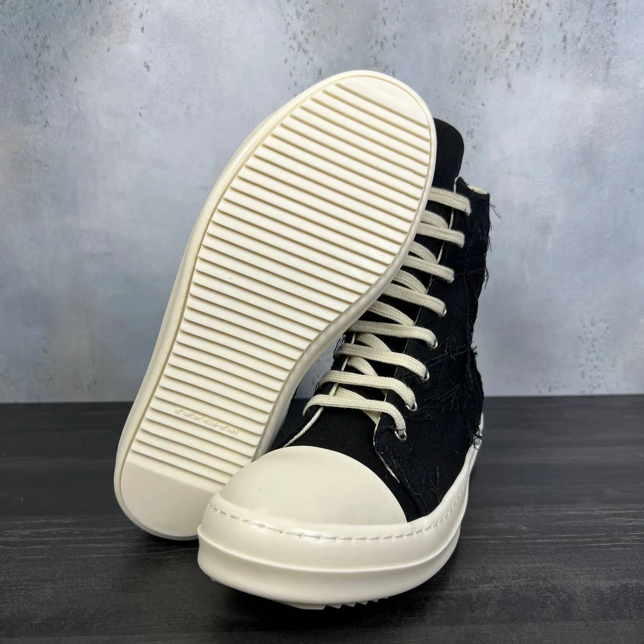 Rick Owens ramones slashed High 38-46 IT - миниатюра 7