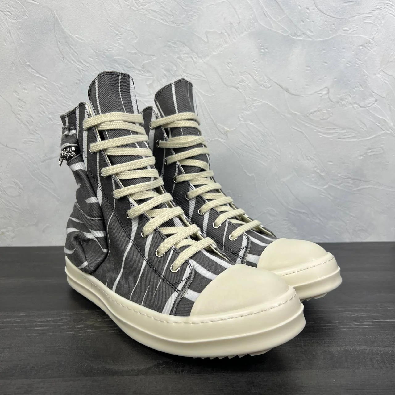 Rick owens ramones zebra high 38-46IT - изображение 1