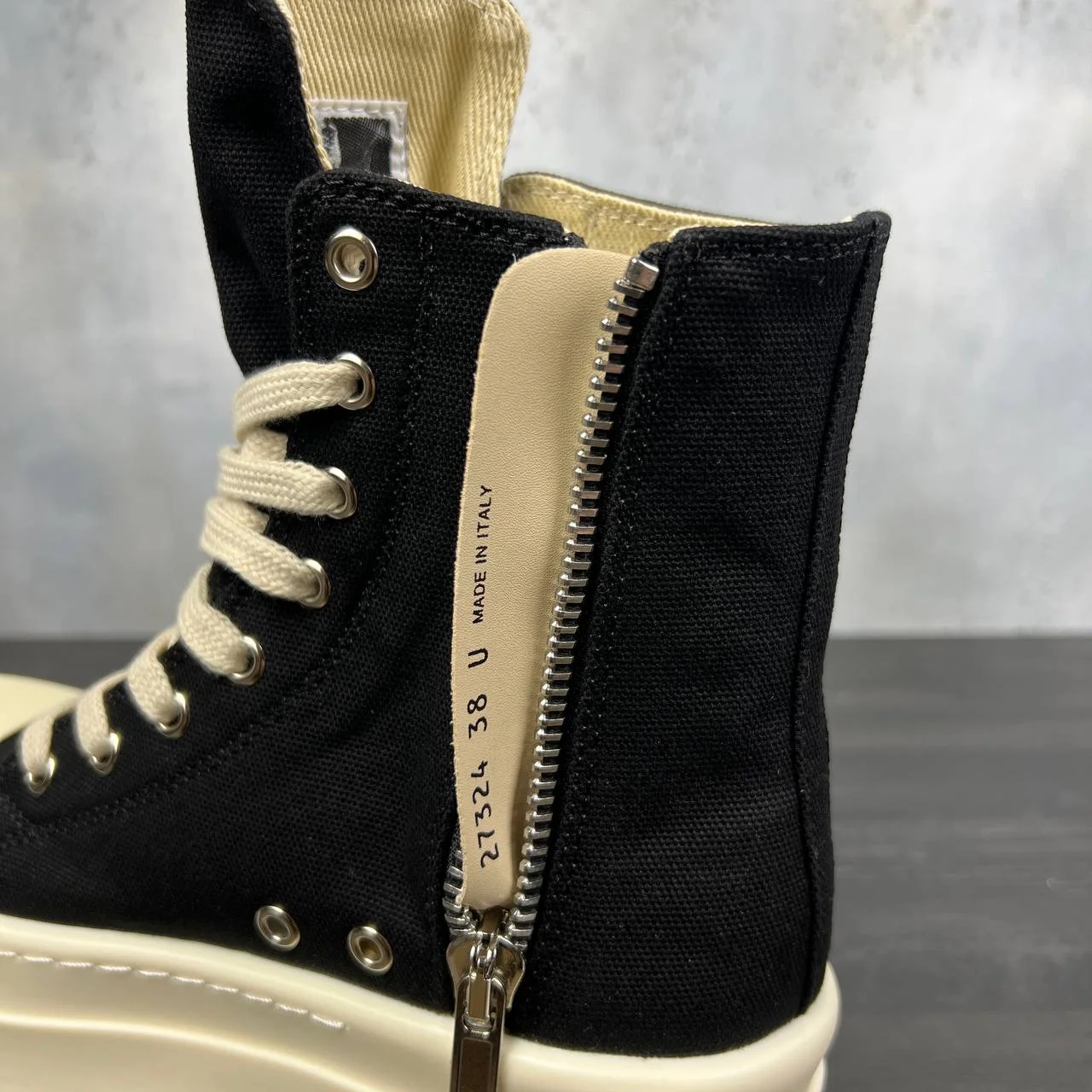 Rick owens ramones double bumper high 38-46 IT - миниатюра 7