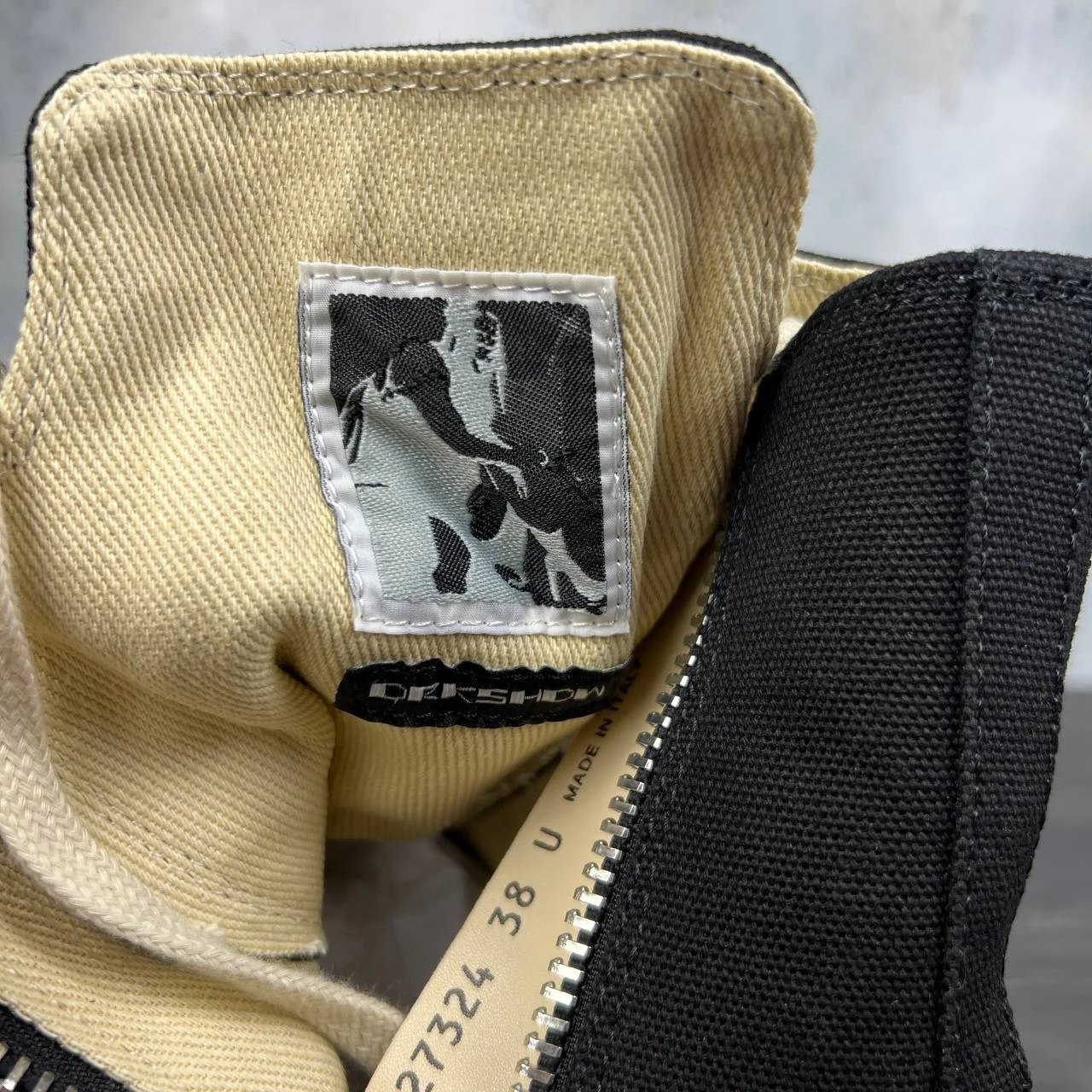 Rick owens ramones double bumper high 38-46 IT - миниатюра 8