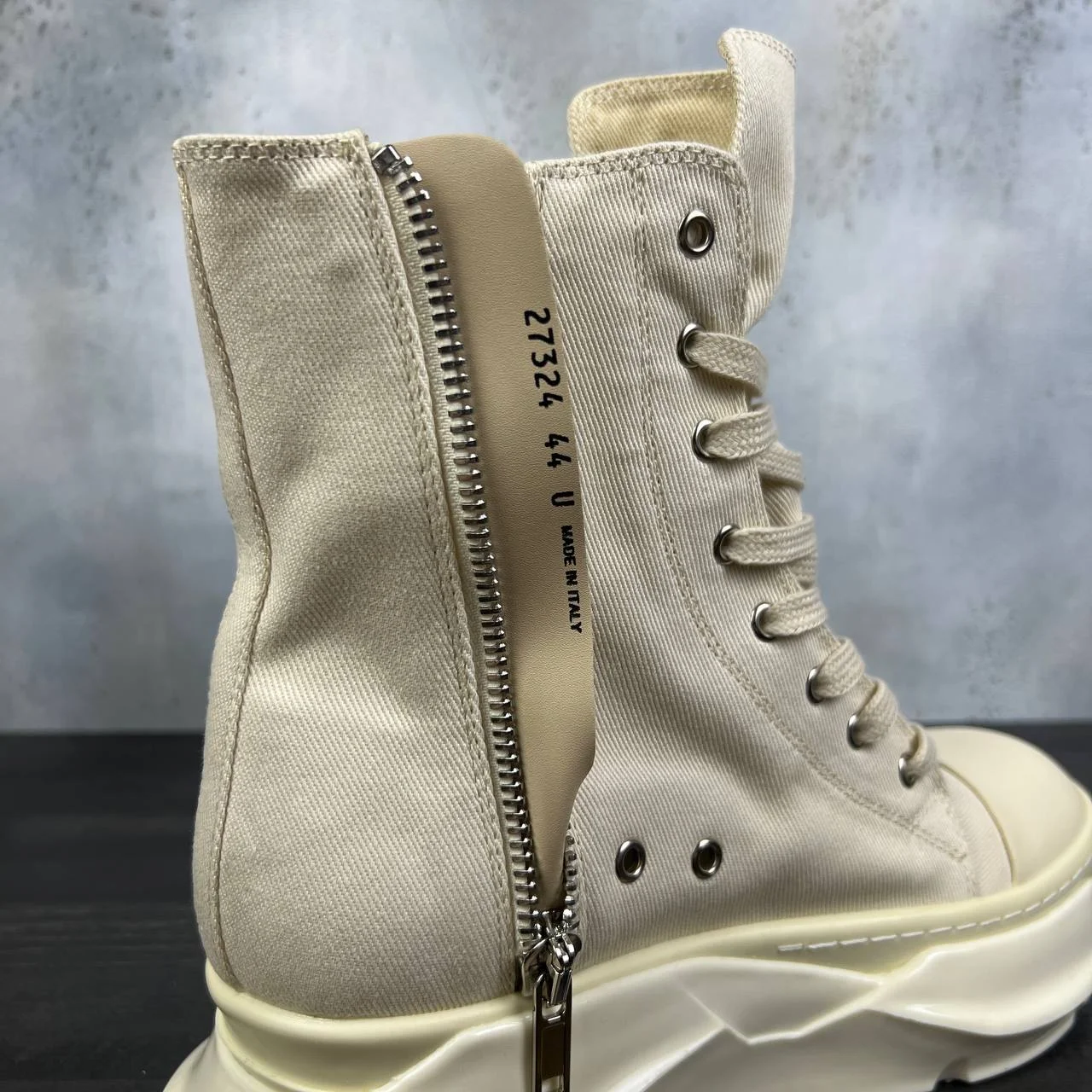 Rick Owens abstract milk high 38-46 IT - миниатюра 7