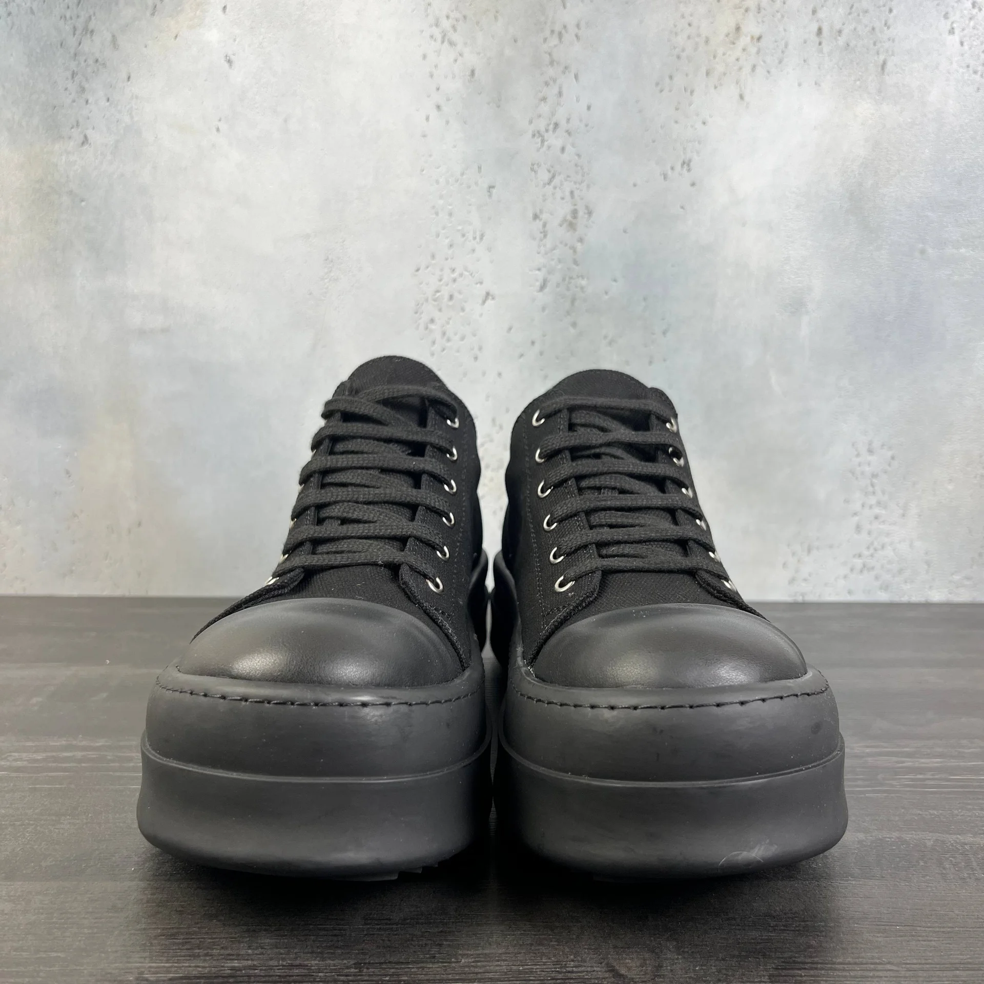 rick owens ramones double bumper black low 38-46IT - миниатюра 2