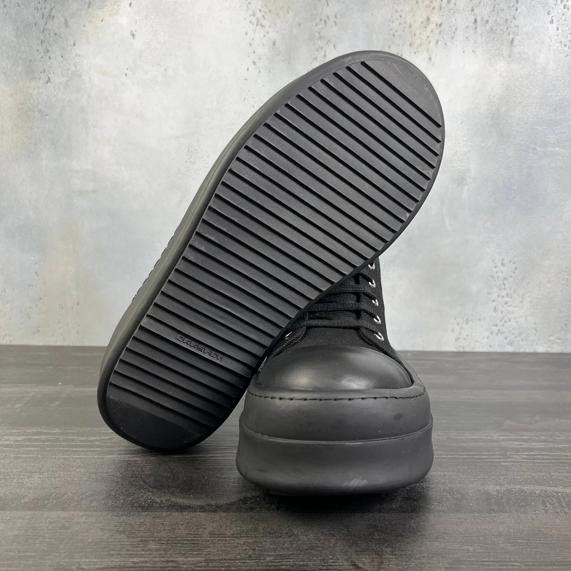rick owens ramones double bumper black low 38-46IT - миниатюра 6