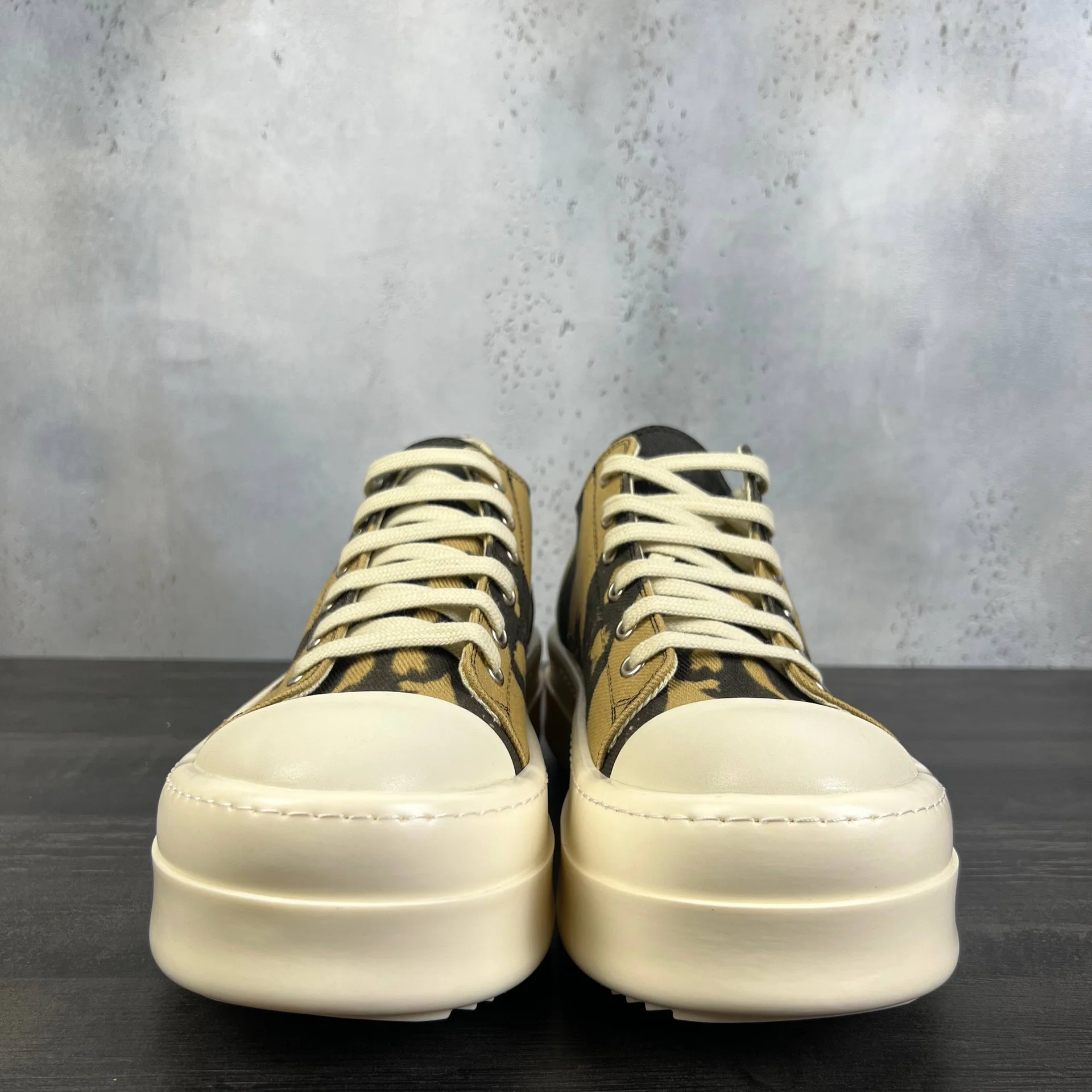 rick owens drkshdw tie-dye double bimper low 38-46 - миниатюра 2