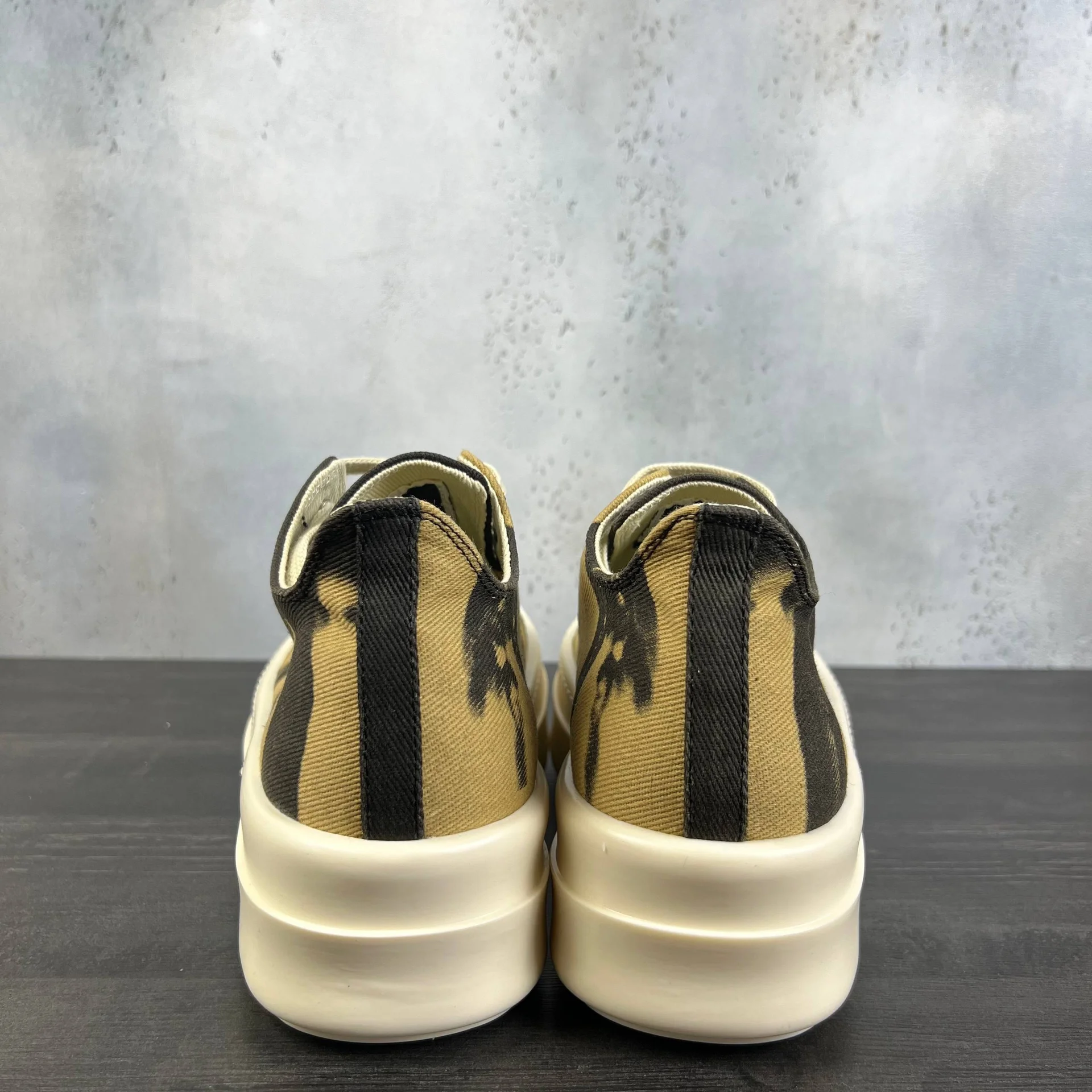 rick owens drkshdw tie-dye double bimper low 38-46 - миниатюра 3