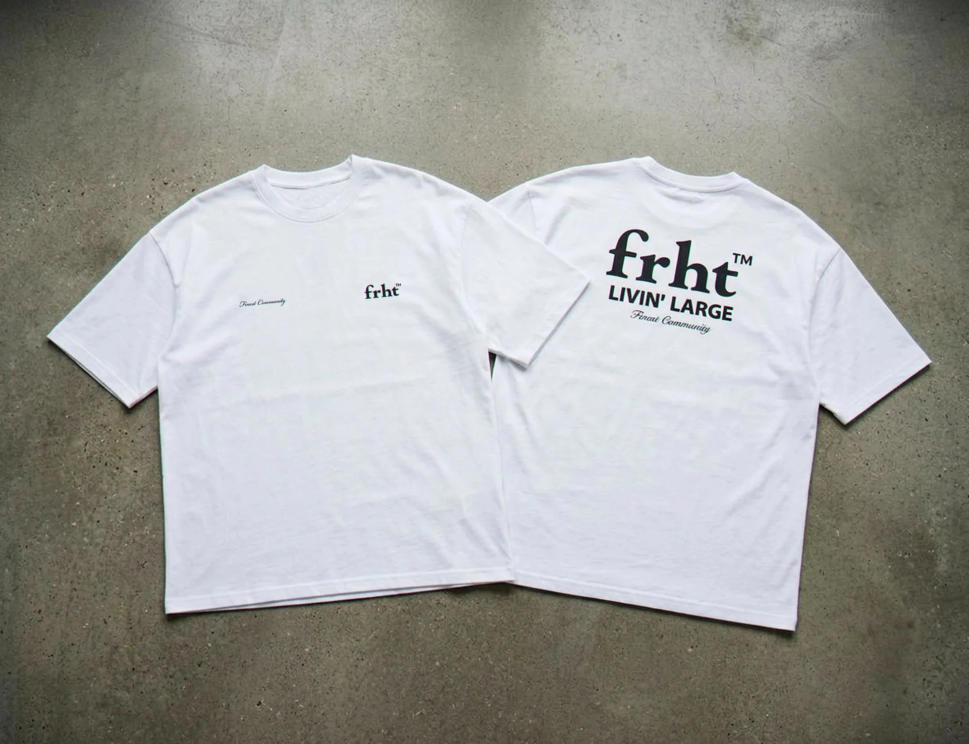 Футболка черная и белая frht - миниатюра 3