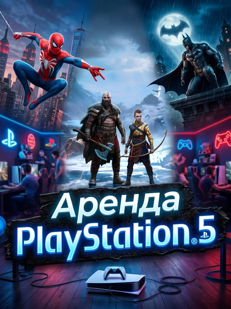 Аренда/ прокат PlayStation 5 (PS5) - изображение 1