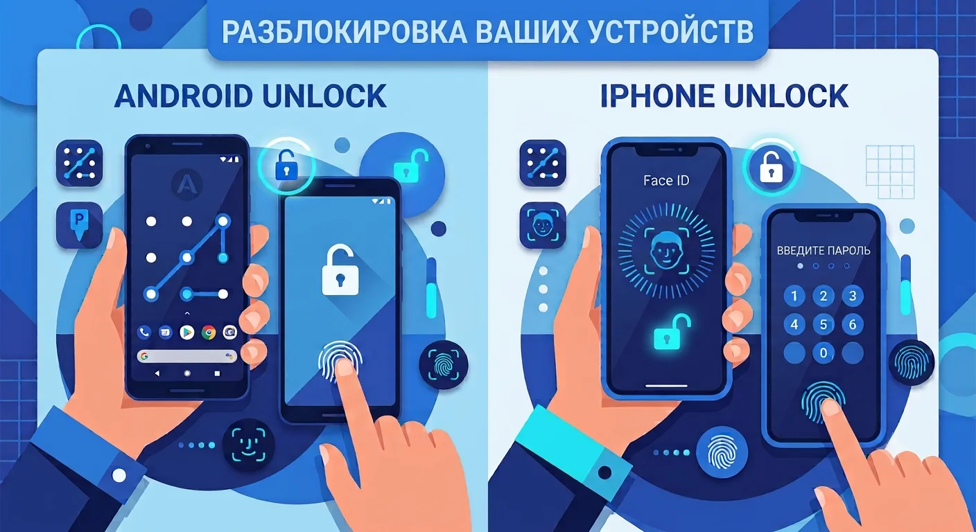 Разблокировка android и iphone - изображение 1