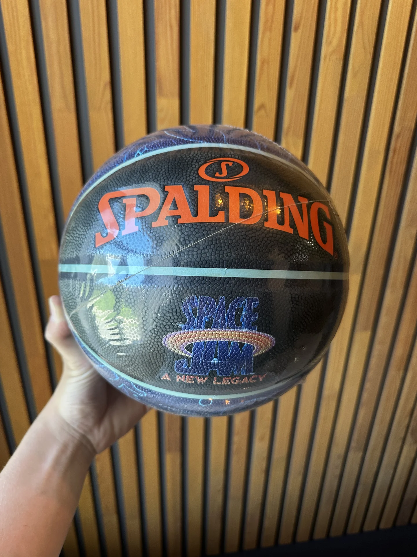 баскетбольный мяч spalding spase jam 7 - миниатюра 2