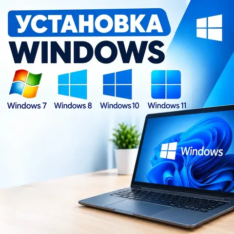 Установка Windows 10, 11, 7, 8