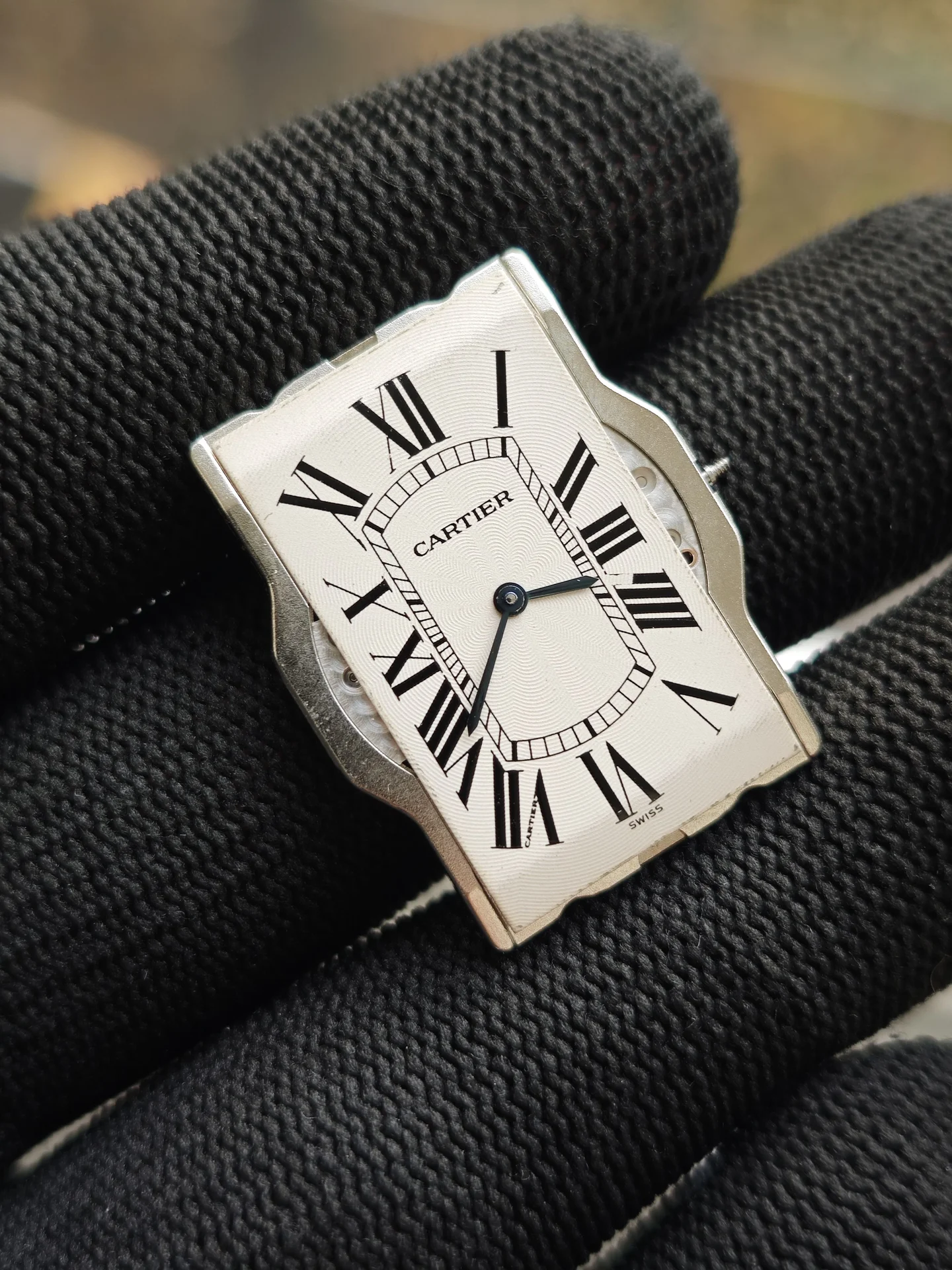 механизм от часов Cartier 450 MC Швейцария - миниатюра 3