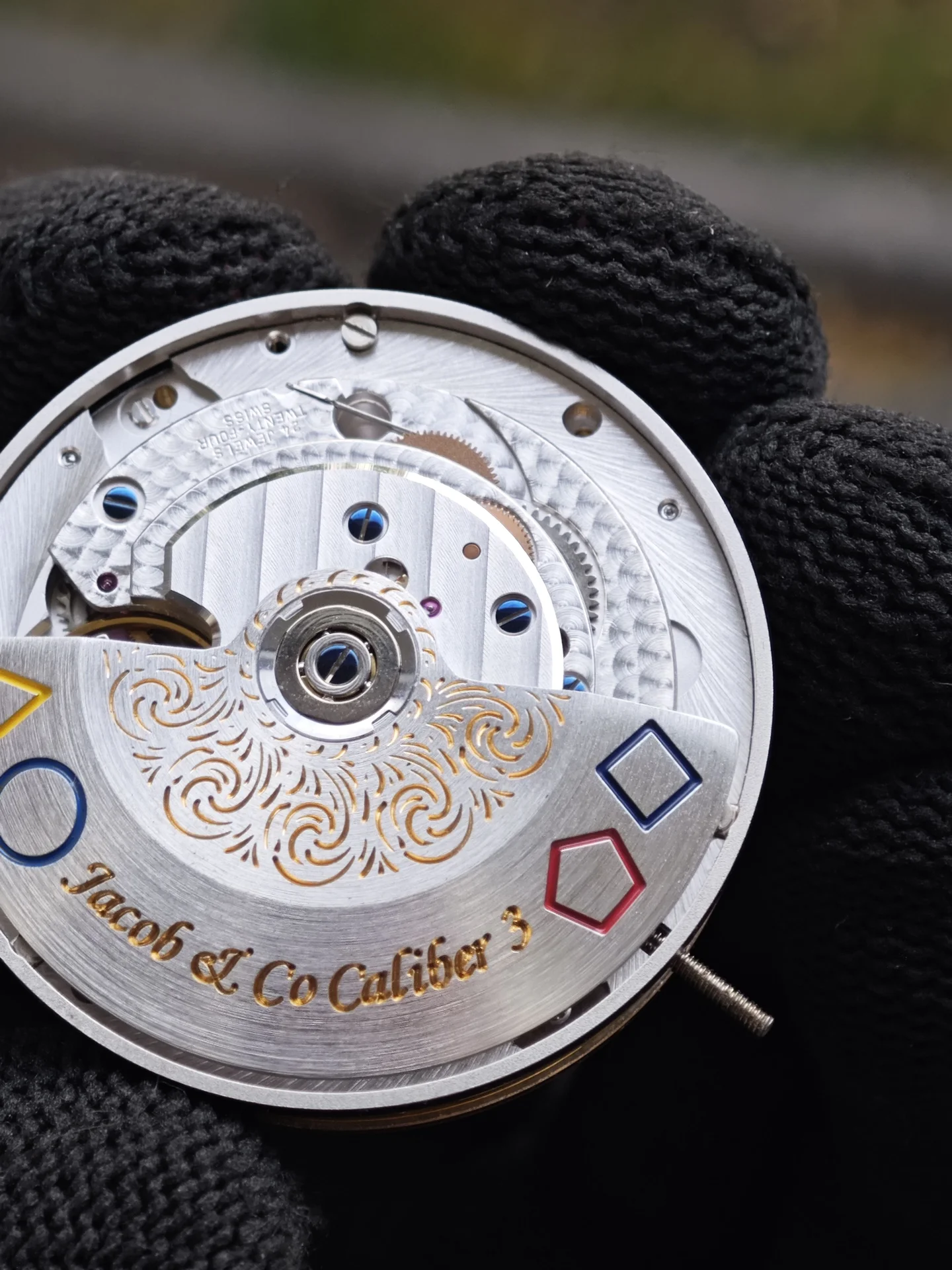 Механизм от часов Jacob & Co. World GMT Швейцария - миниатюра 10